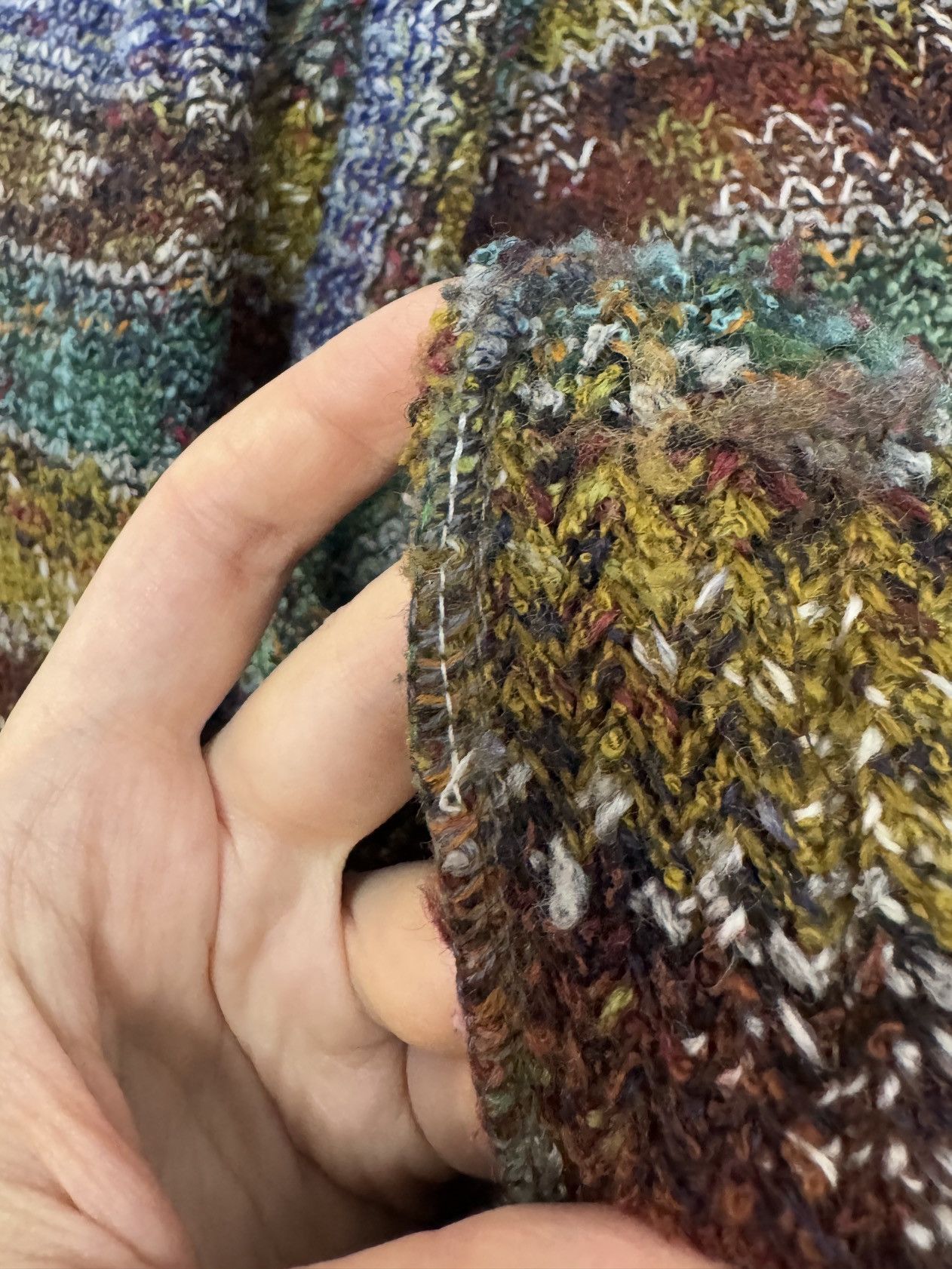 Missoni Missoni made in Italy multicolored knitted blazer cardigan Size US XL / EU 56 / 4 - 10 Thumbnail