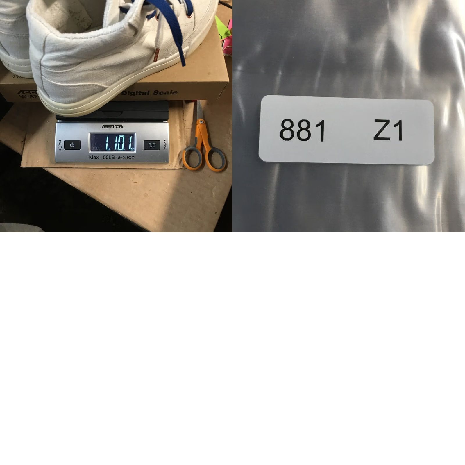 Vintage ROXY Camy U High Top Lace Up Sneakers White Fabric Womens 8 Shoe Sneakers Casual Walking ARJS600494 Size M / US 6-8 / IT 42-44 - 10 Thumbnail