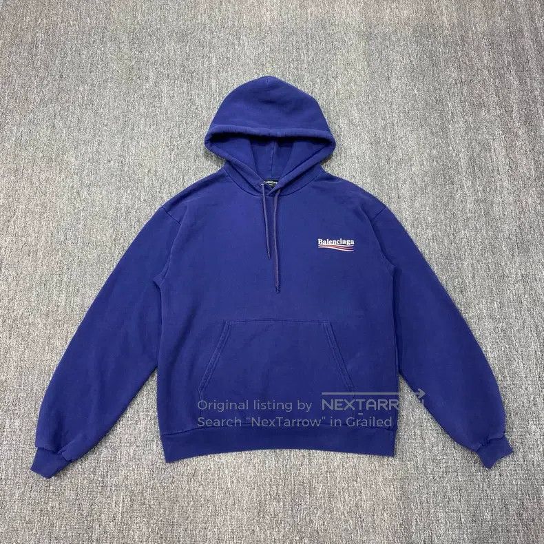 Balenciaga Balenciaga Coke Wave Hooded Sweatshirt Size US S / EU 44-46 / 1 - 1 Thumbnail