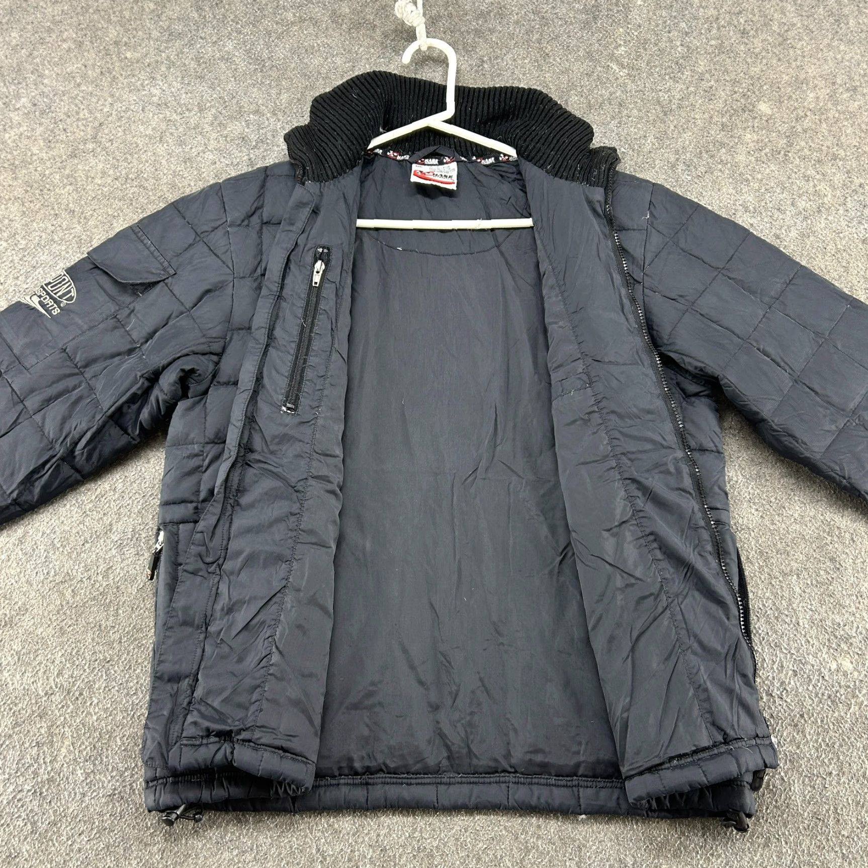 Chase Authentics VINTAGE Chase Authentics Jacket Mens M Black Puffer Goose Down Nascar Racing 90s Size US M / EU 48-50 / 2 - 2 Thumbnail
