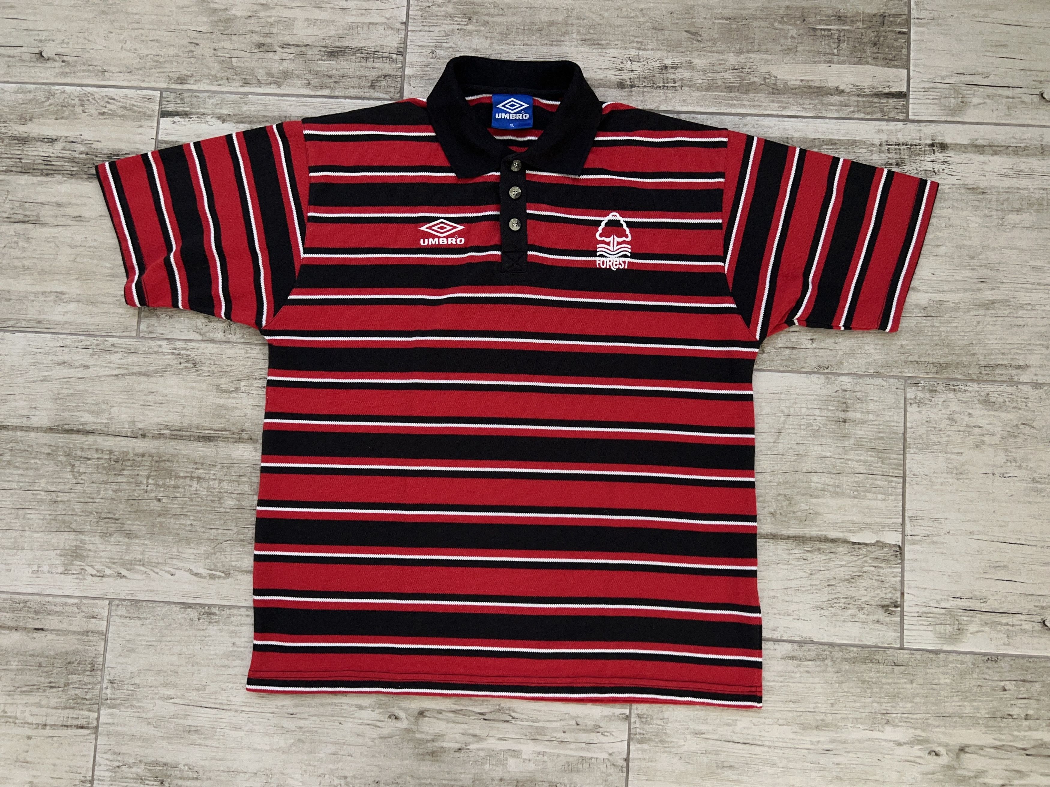 Maillot De Football Vintage Nottingham Forest Années 90 - Umbro Taille XL, Occasion En Très Bon état
