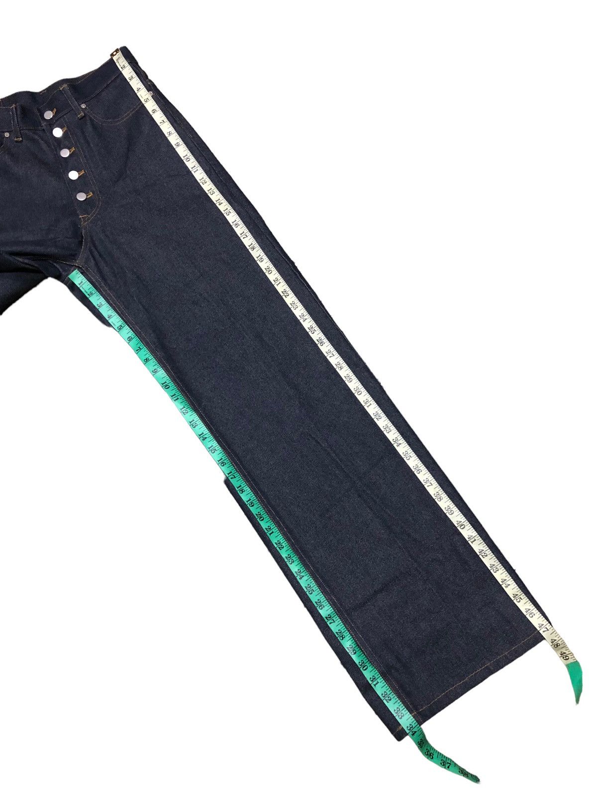 Japanese Brand SUPER BAGGY JAPANESSE NIVETY THICK DENIM Size US 29 - 6 Thumbnail