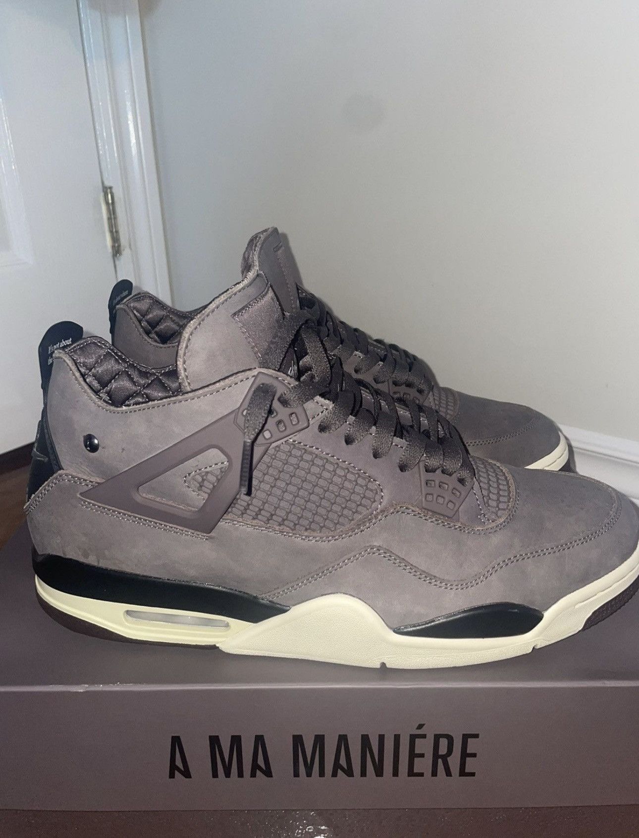 A Ma Maniere × Jordan Brand Jordan 4 Retro SP A Ma Maniére Violet Ore Size US 13 / EU 46 - 5 Thumbnail