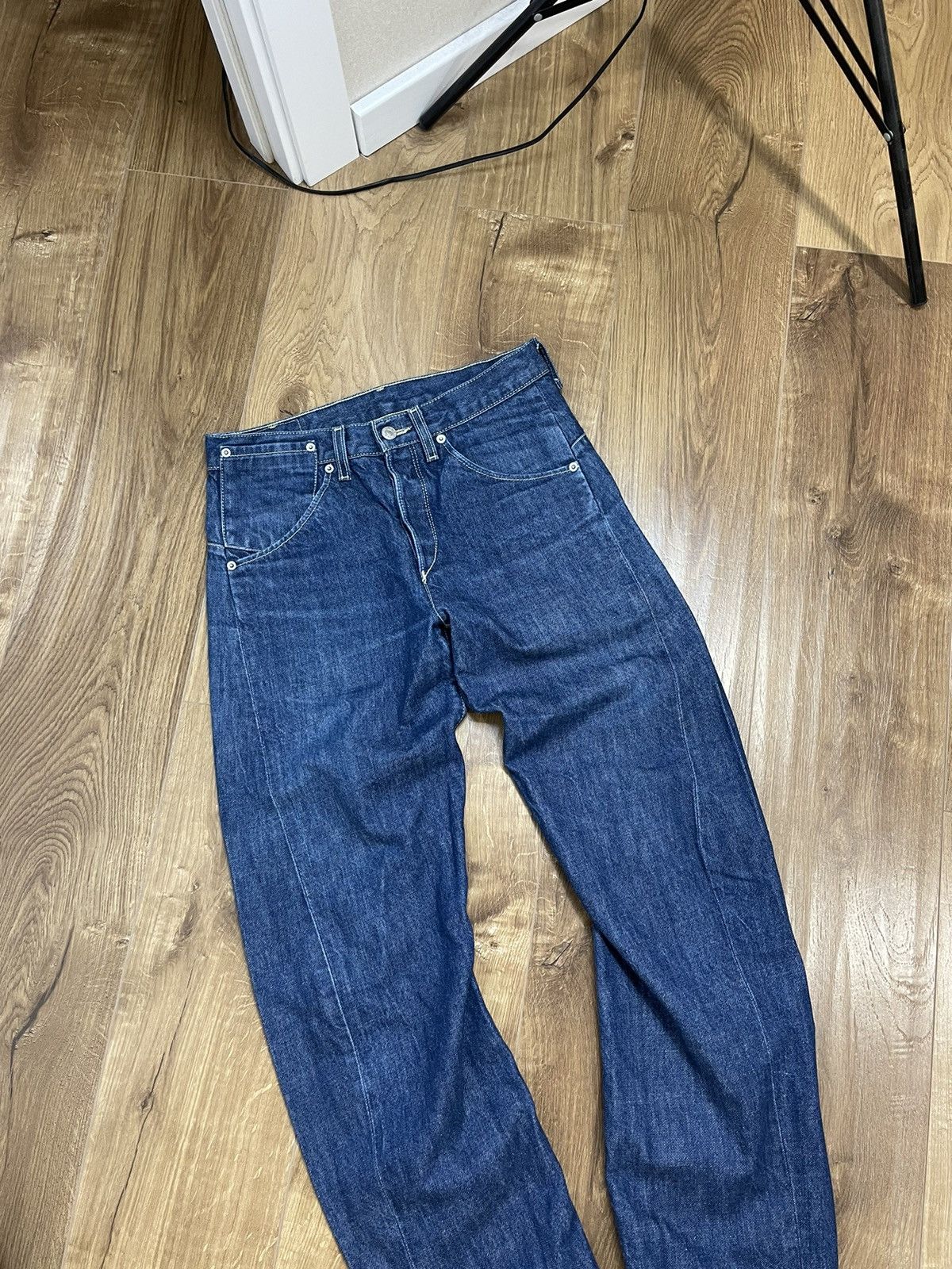 Levi's Vintage Levi’s 835 Blue Denim Straight Cowboy Jeans Pants Size US 30 / EU 46 - 6 Thumbnail