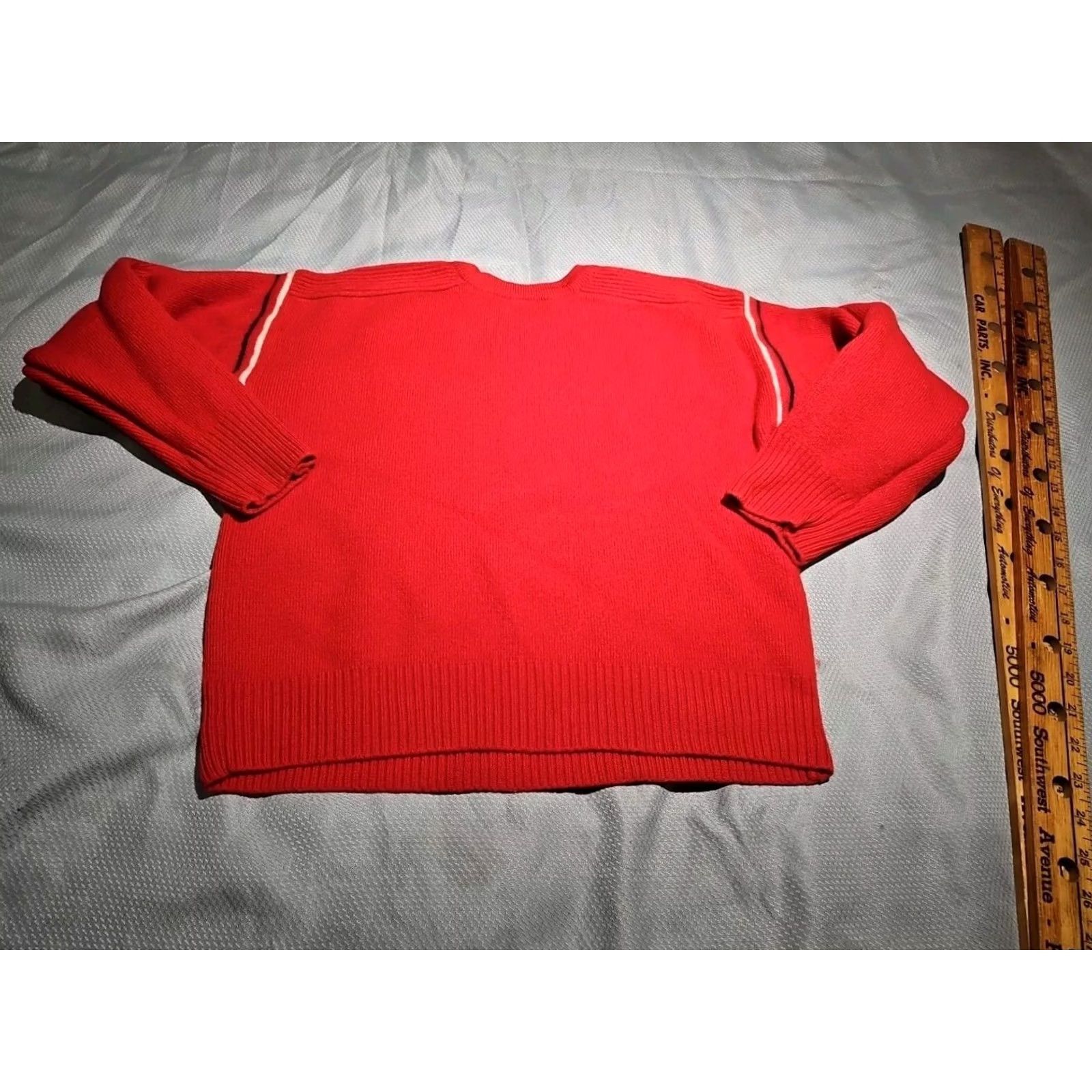 Obermeyer VTG Obermeyer Sweater Womens M Red Fair Isle Snowflakes Knit Crewneck Top Size M / US 6-8 / IT 42-44 - 6 Thumbnail
