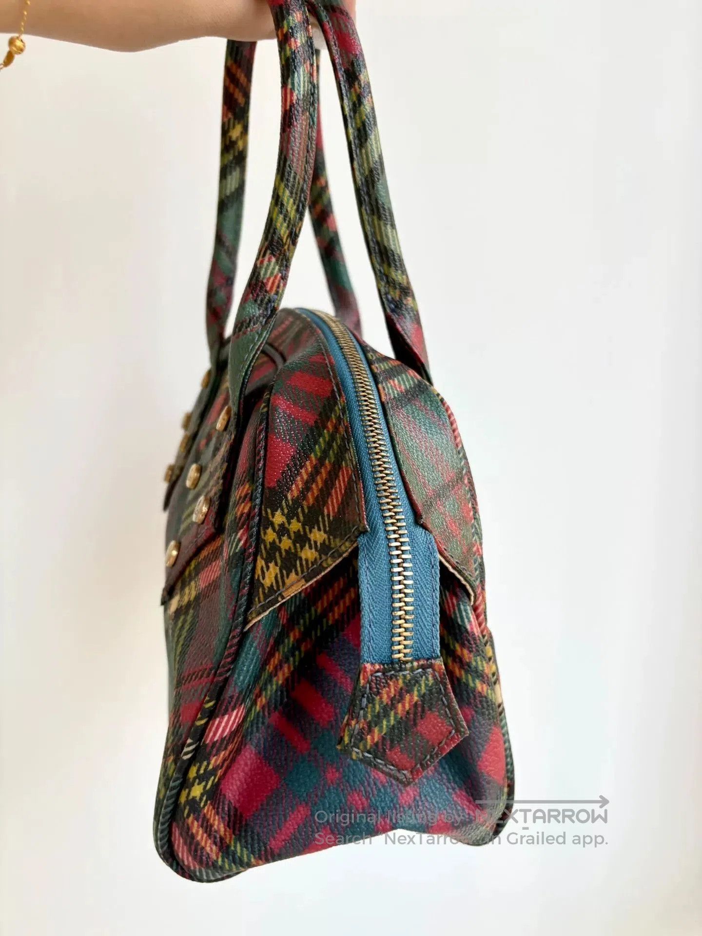 Vivienne Westwood Vivienne Westwood Vintage Plaid Handbag. Size ONE SIZE - 3 Thumbnail