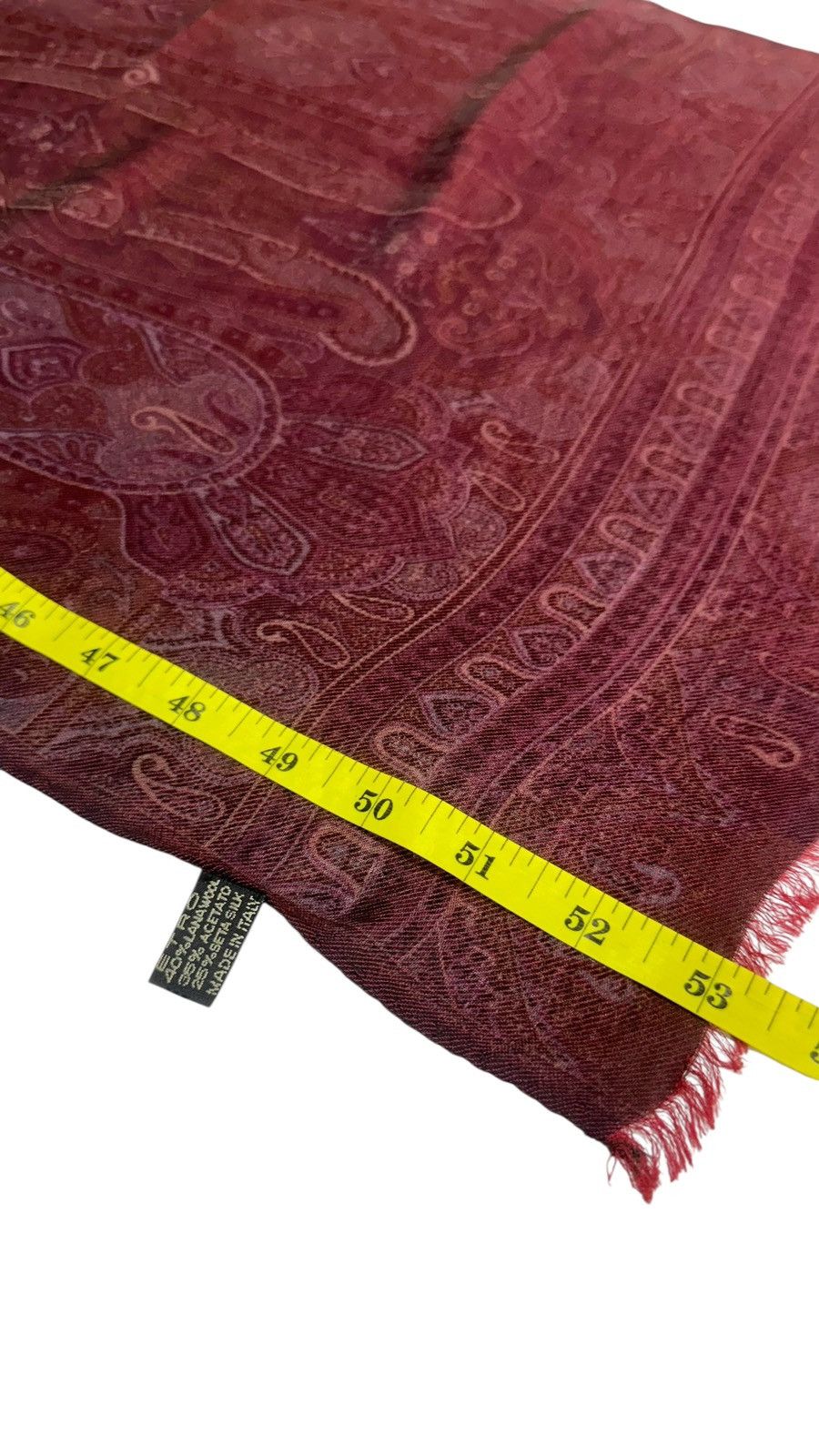 Etro × Vintage Etro Vintage Scarf / Muffler Size ONE SIZE - 8 Thumbnail