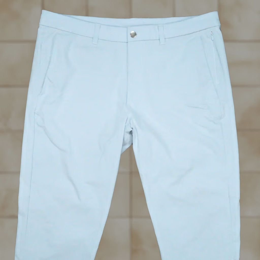 Lululemon Lululemon Pants Mens 38x29 Blue Slim Chino Straight Flat Front Zip Pocket Trouser B Size US 38 / EU 54 - 1 Thumbnail