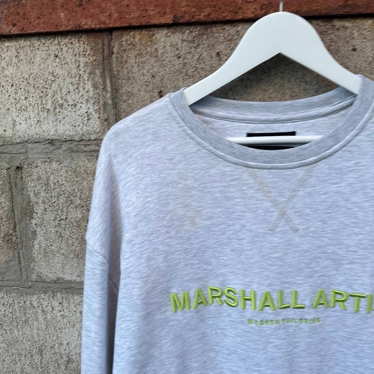 Le Grande Bleu (L.G.B.) Vintage Marshall Artist Modern Tailoring Sweatshirt Big Logo Size US XL / EU 56 / 4 - 5 Thumbnail
