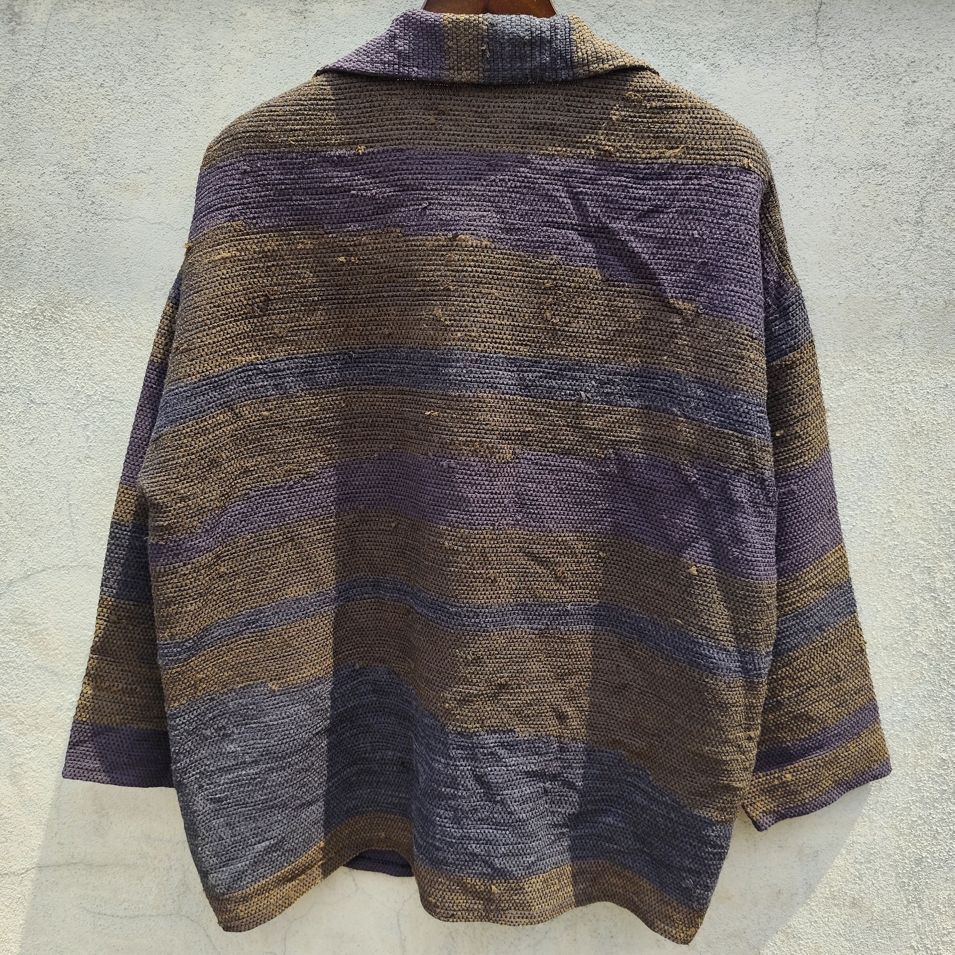 Japanese Brand RARE BURLAP JACKET HIPPIE Size US XL / EU 56 / 4 - 13 Thumbnail