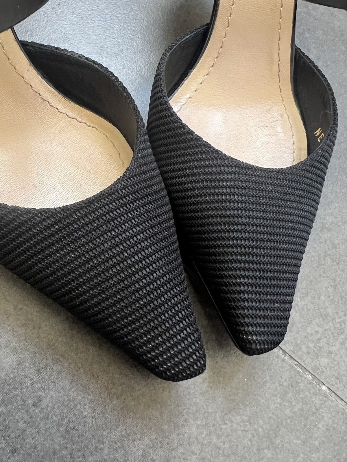 Dior Dior D logo buckle kitten heels mules sandals Size US 6.5 / IT 36.5 - 18 Thumbnail