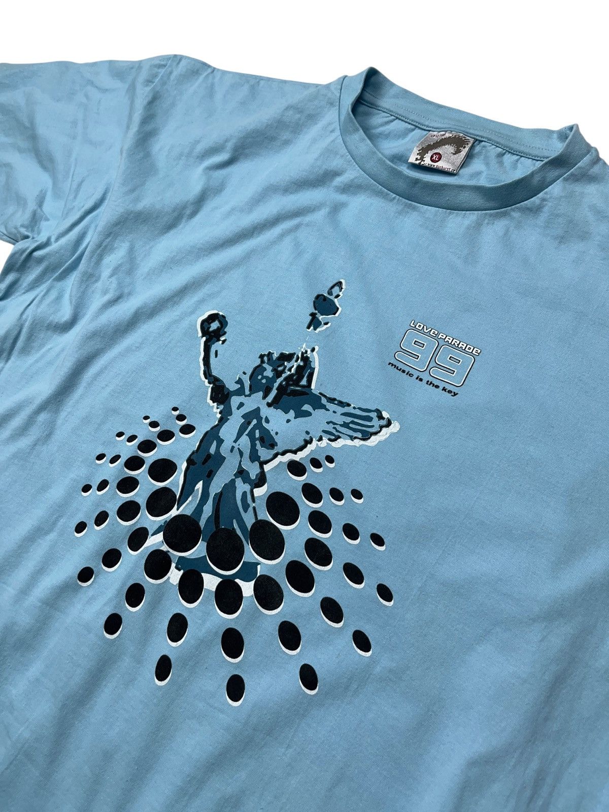 Thunderdome Vintage 1999 Love Parade Music Is The Key Techno Rave Shirt Size US XL / EU 56 / 4 - 2 Thumbnail