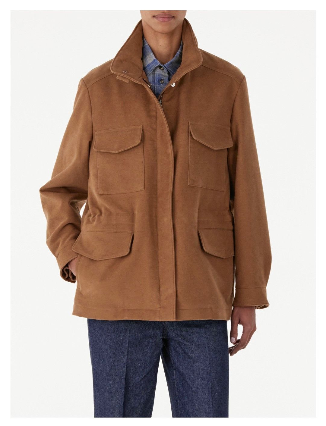 Loro Piana o1srvl11e0126 FAM9688 Iconic Traveller Jacket in Brown Size L / US 10 / IT 46 - 3 Thumbnail