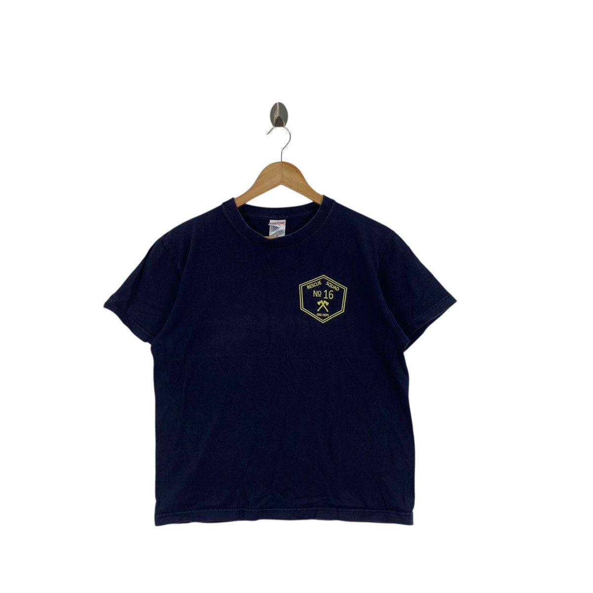 Other RESCUE SQUAD YOKOTA Fire Emergency Services Tee Shirt Top Size US M / EU 48-50 / 2 - 3 Thumbnail