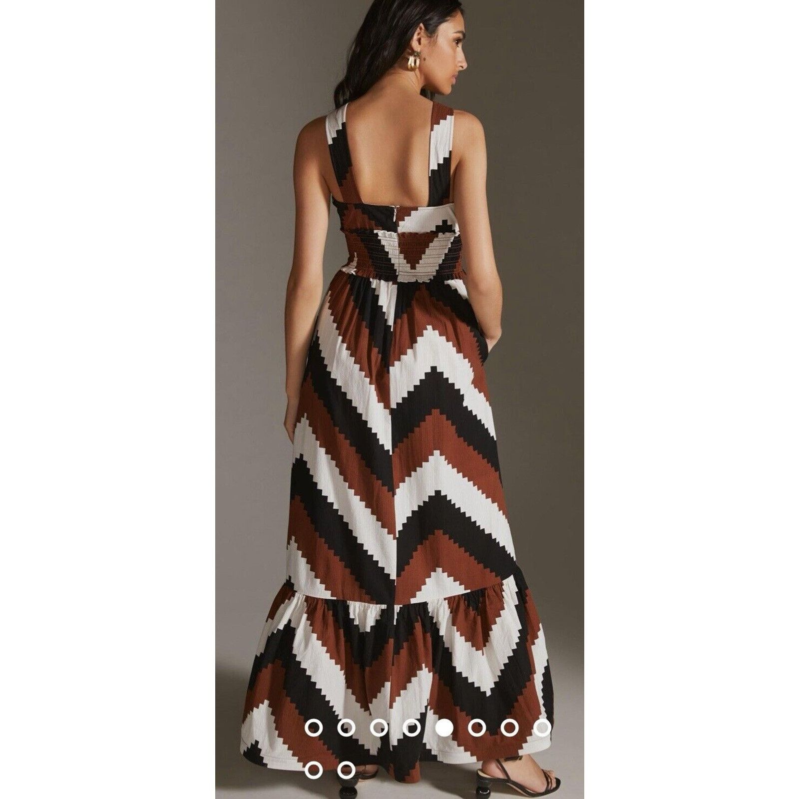 Anthropologie NWT Anthropologie Plenty by Tracy Reese Printed Halter Neck Size S / US 4 / IT 40 - 3 Thumbnail