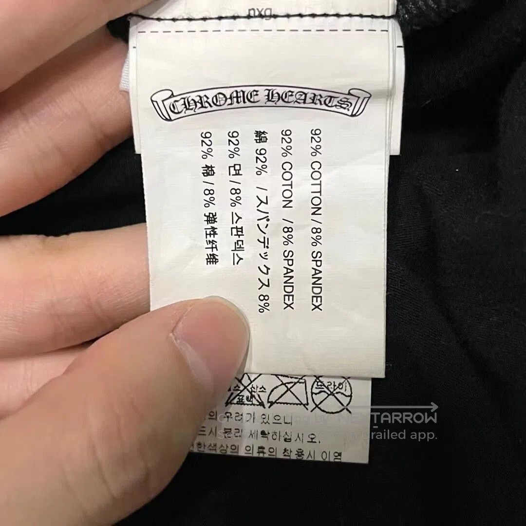 Chrome Hearts black chrome hearts women's sweatpants size M. Size 30" / US 8 / IT 44 - 4 Thumbnail