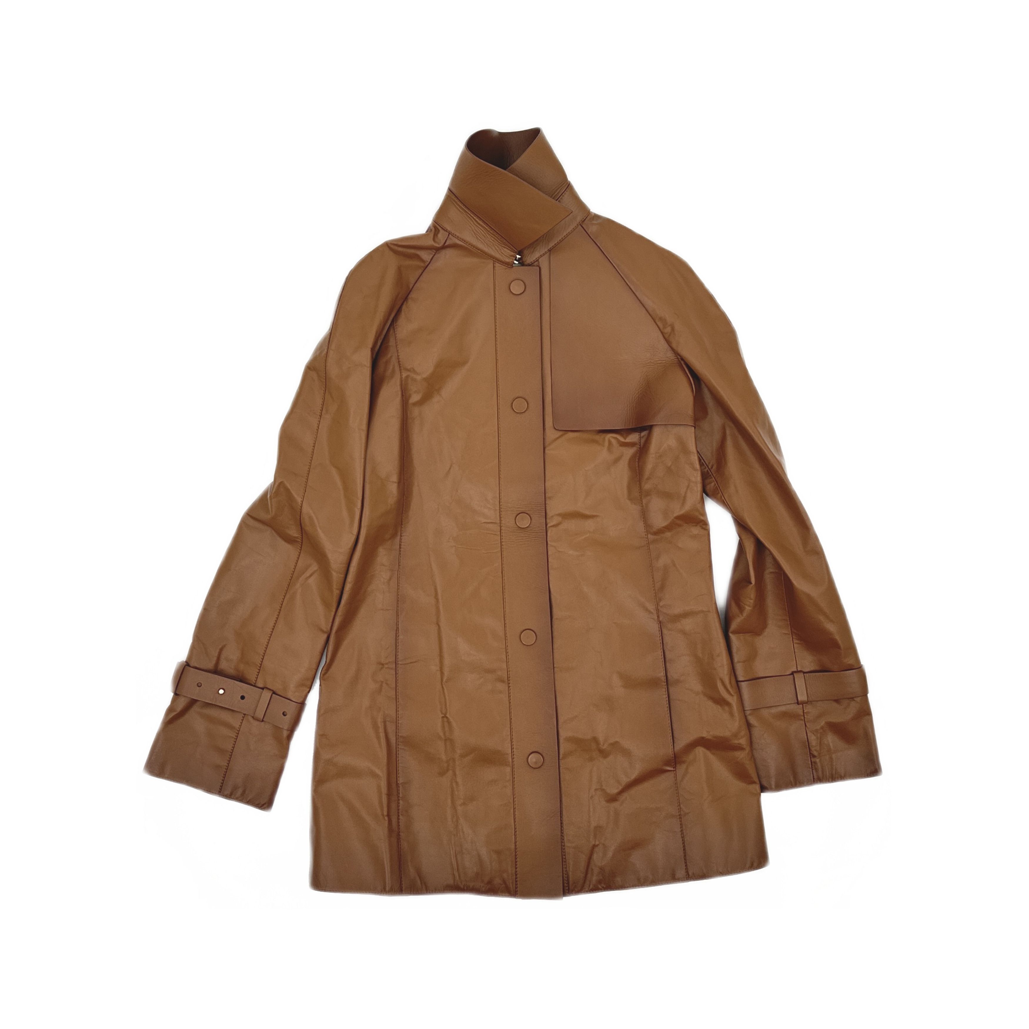 Fendi Fendi Leather Jacket Size 36 Size XS / US 0-2 / IT 36-38 - 1 Thumbnail