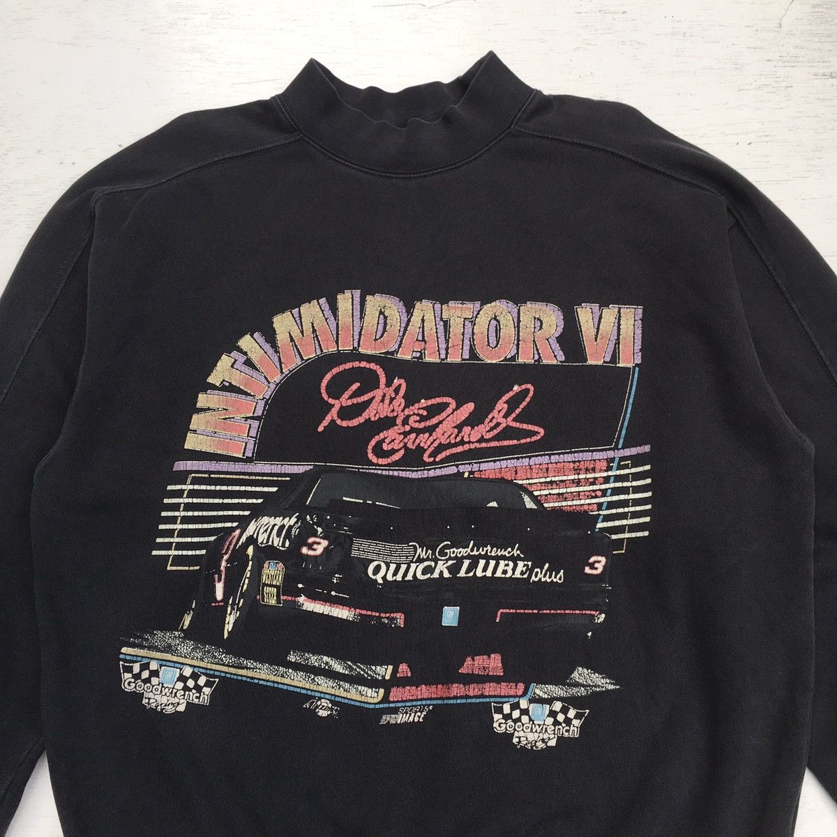 NASCAR Sun Faded Vintage Intimidator Tour 1993 Sweatshirt Size US L / EU 52-54 / 3 - 5 Thumbnail