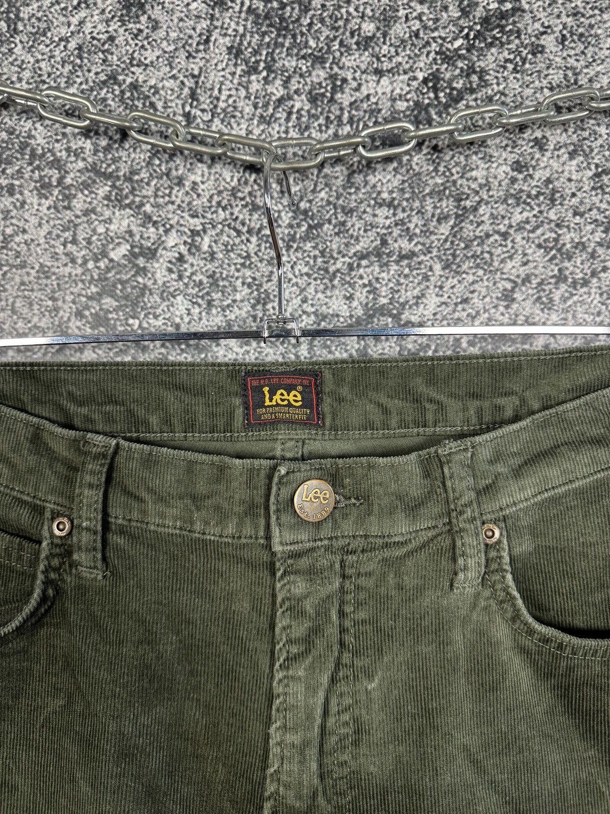 Lee LEE Slim Tapered Velvet Pants Vintage Trousers Size W34 L32 Size US 34 / EU 50 - 7 Thumbnail