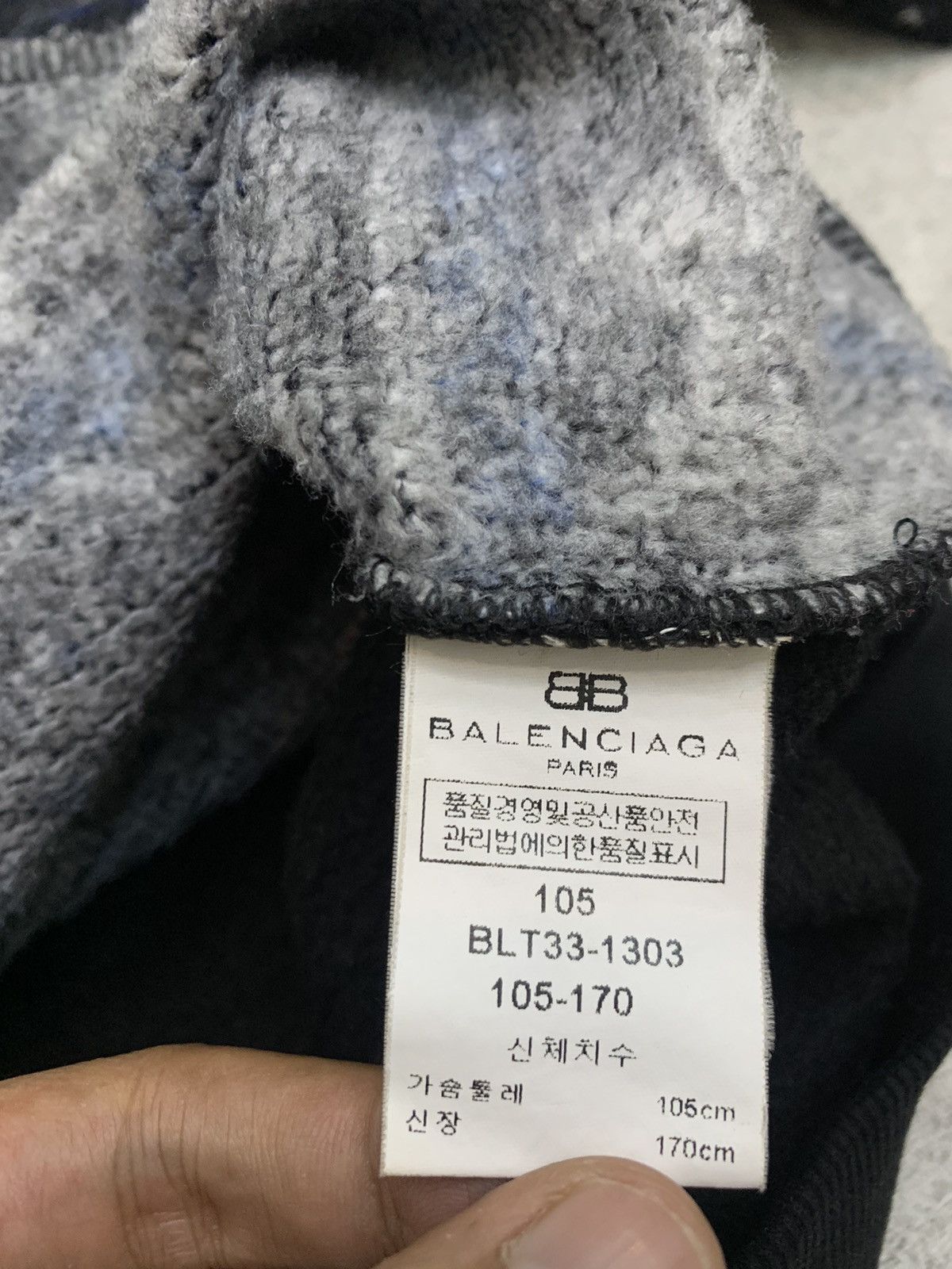 Balenciaga 💥90s Balenciaga Spellout Logo Knit Sweaters Size US L / EU 52-54 / 3 - 5 Thumbnail