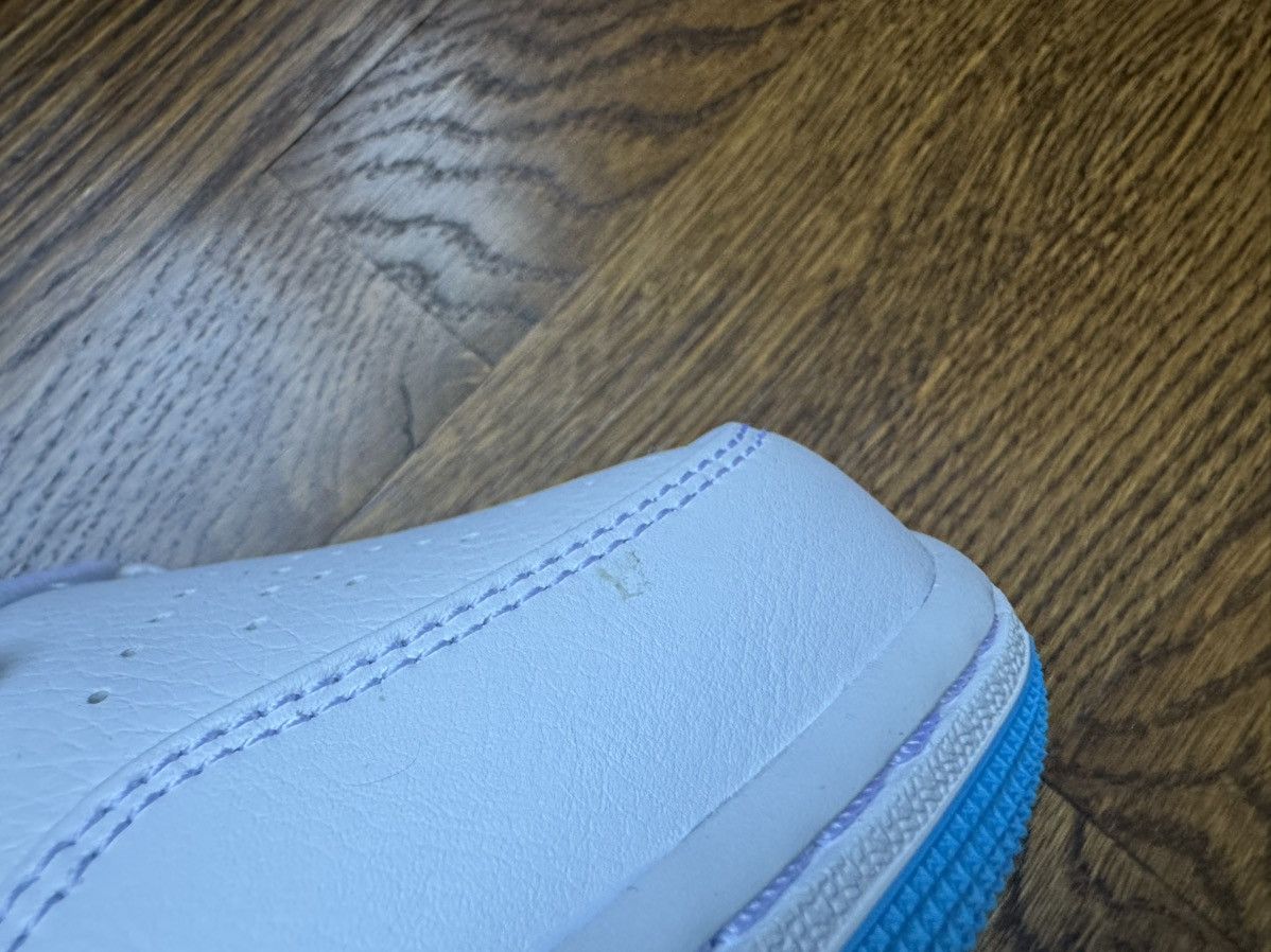 Jordan Brand 11.5 Jordan 1 Mid Laser Blue White Retro Air Size US 11.5 / EU 44-45 - 7 Thumbnail