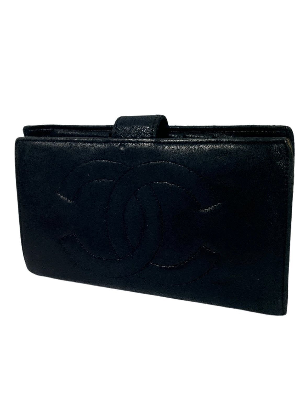 Chanel Chanel CC Leather Long Wallet Size ONE SIZE - 1 Thumbnail
