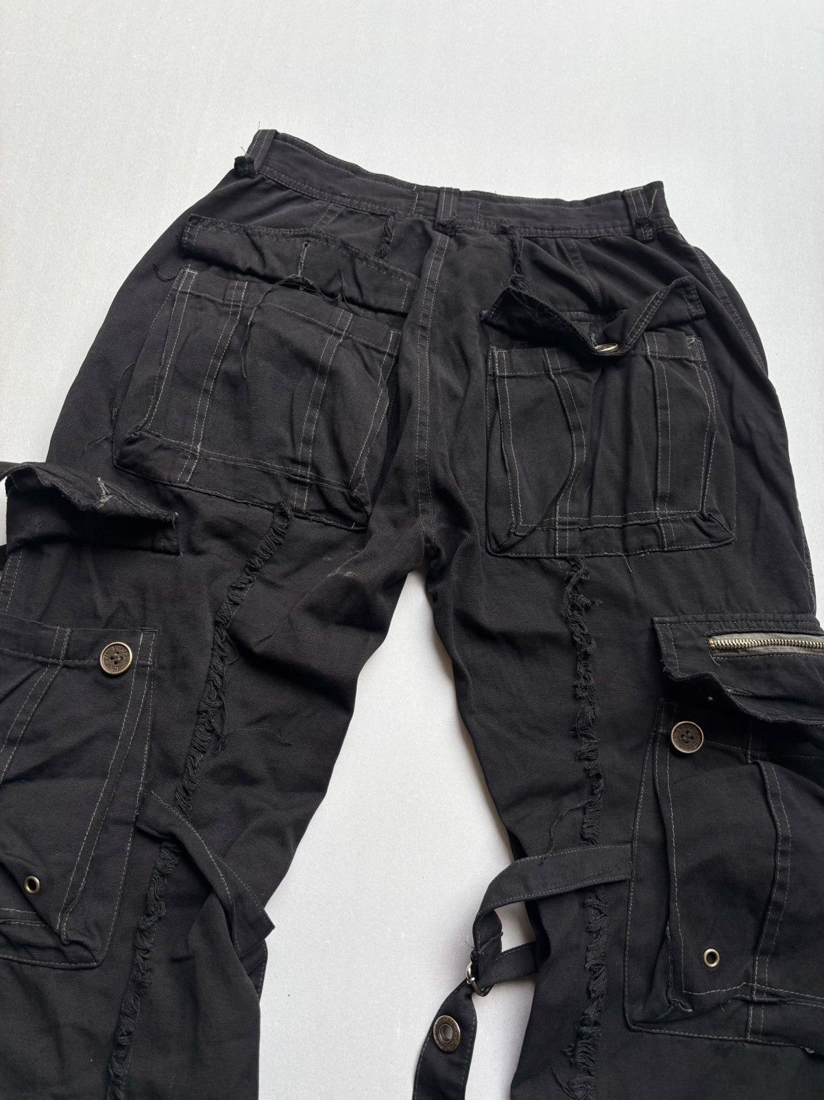 Japanese Brand VERTGARMENTS bondage cargo pants Size US 26 / EU 42 - 6 Thumbnail