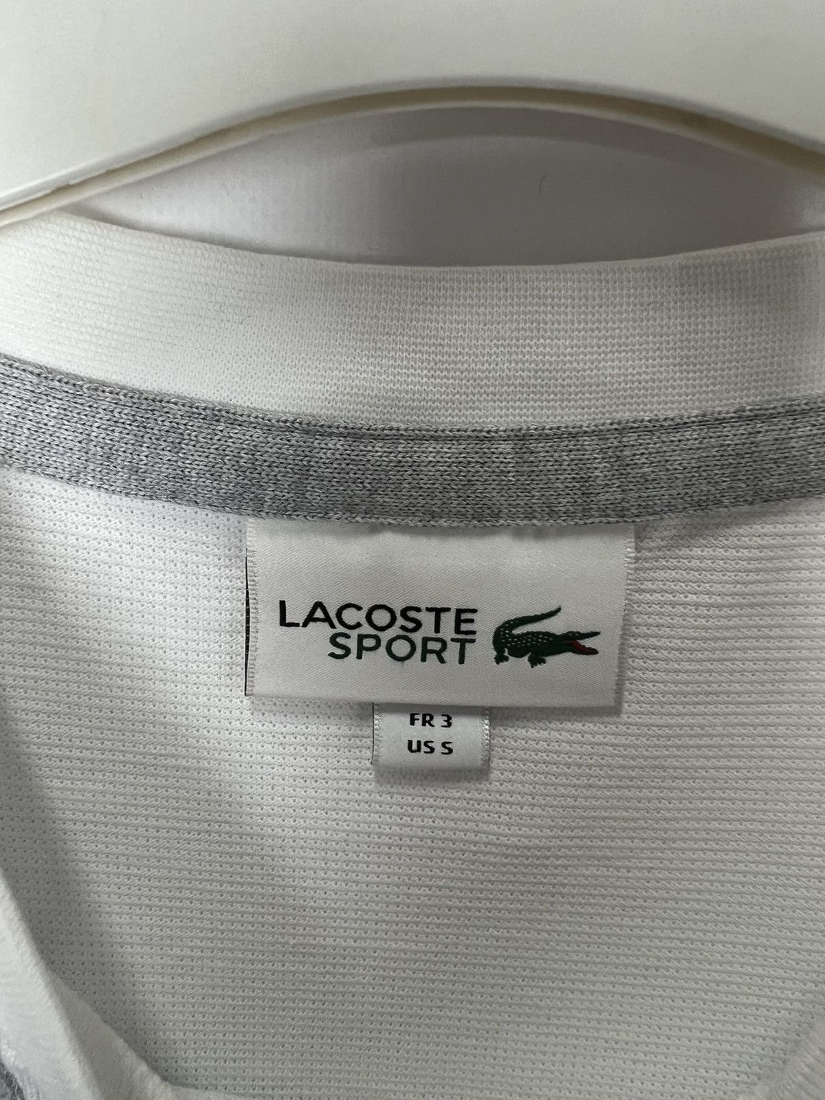 Designer Vintage streetwear y2k hype Lacoste striped T-shirt Size US M / EU 48-50 / 2 - 3 Thumbnail