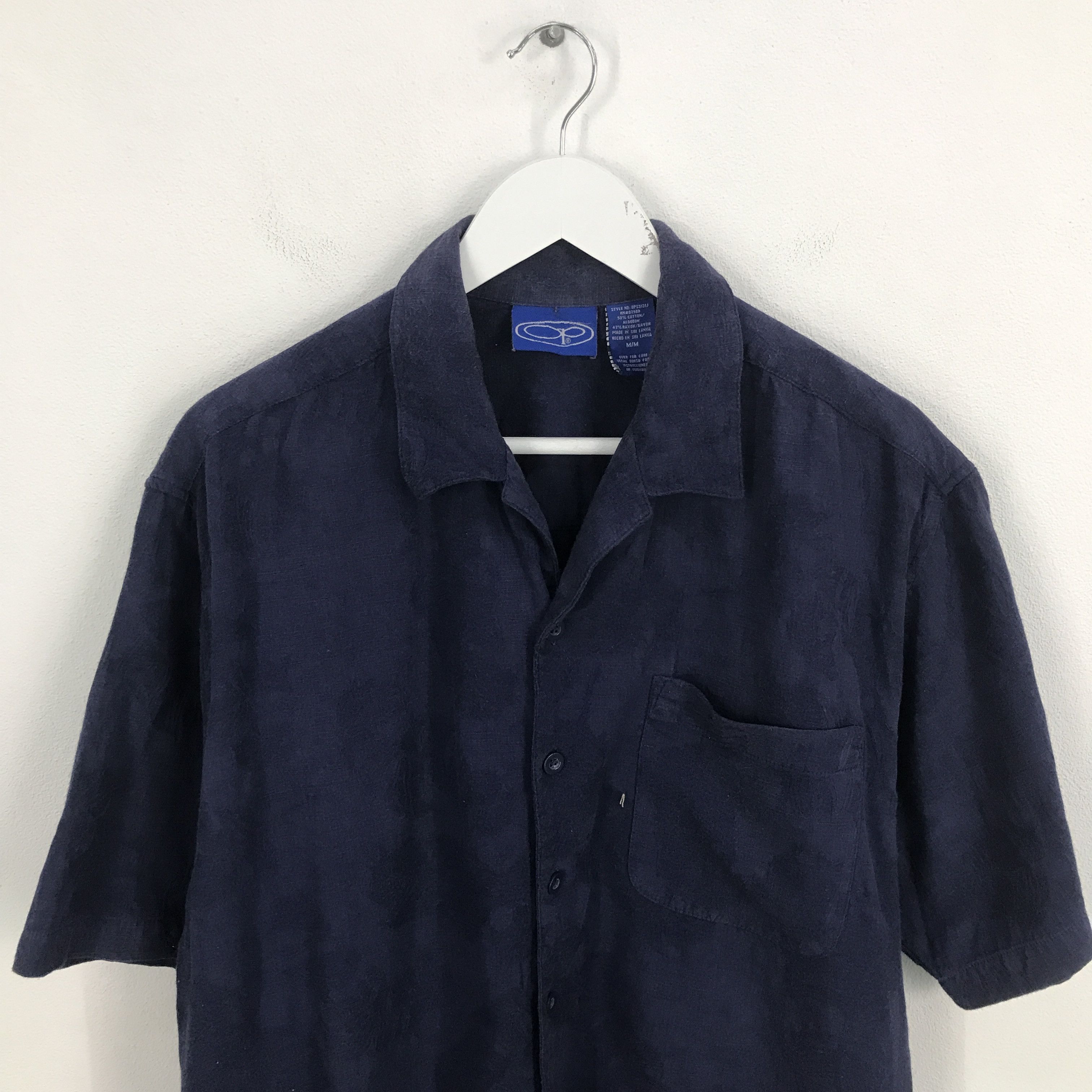 Japanese Brand × Vintage Rare OP Button Up Shirt Size US M / EU 48-50 / 2 - 2 Thumbnail