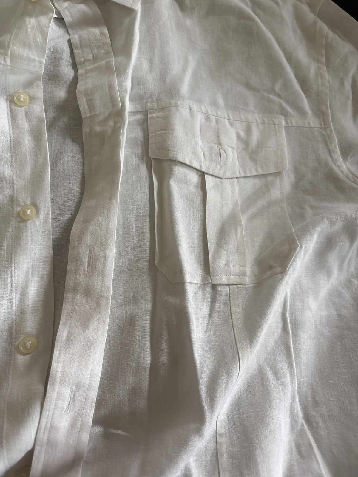 Michael Kors XXL Michael Kors White Button Up Dress Shirt Size US XXL / EU 58 / 5 - 4 Thumbnail
