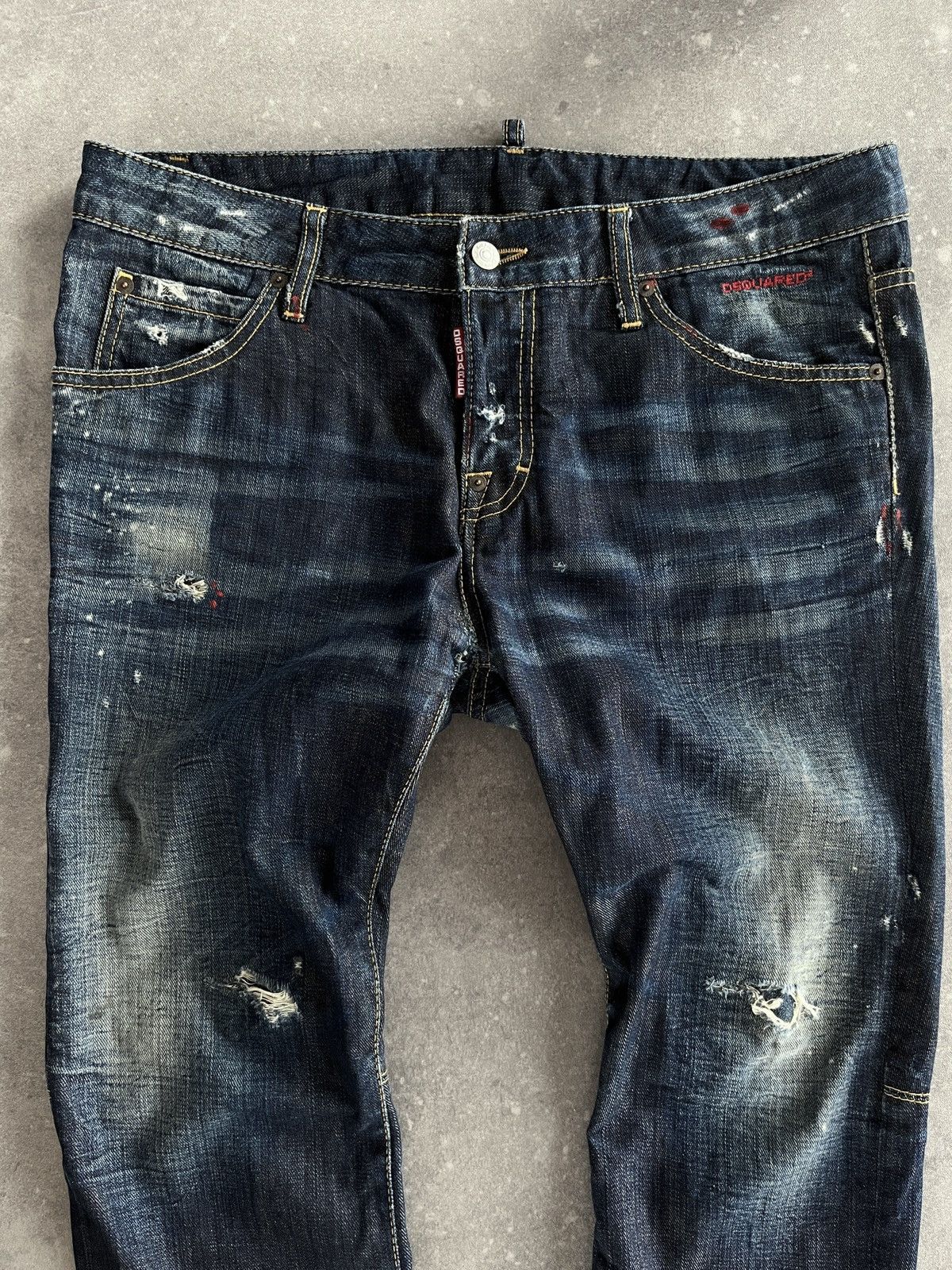 Dsquared2 RARE DSQUARED2 CAPRI JEANS SHORTS with Embroideries Archive Size US 36 / EU 52 - 6 Thumbnail