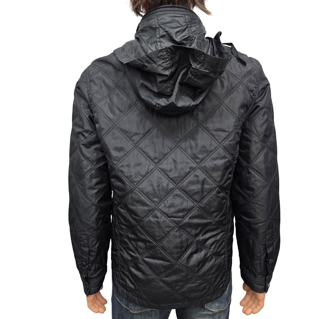 Zara Zara Man Diamond Quilted Full Zip Jacket Packable Hood Men L Size US L / EU 52-54 / 3 - 3 Thumbnail