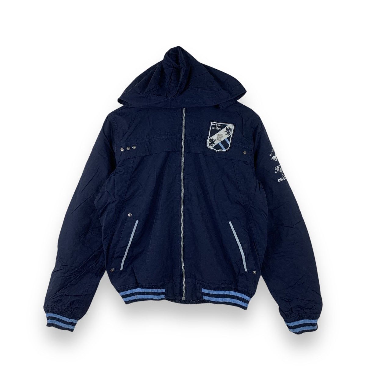 Vintage Vintage 1985 HV POLO SOCIETY Cup Tour Sports Jacket Hoodie Size US S / EU 44-46 / 1 - 1 Thumbnail