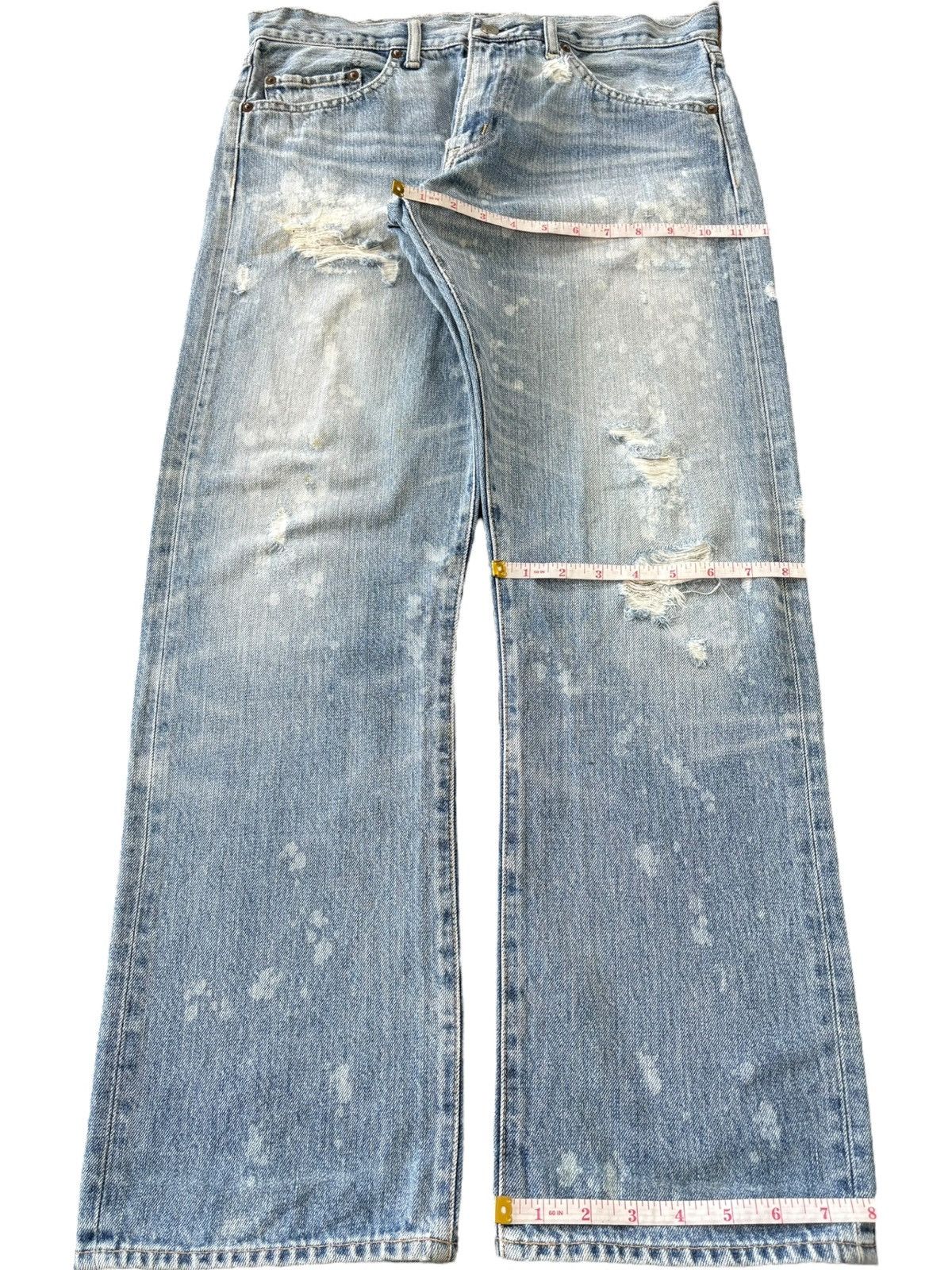 Ksubi Vintage Japanese RNA Bleached Wash Distressed Loose Jeans Size US 33 - 9 Thumbnail