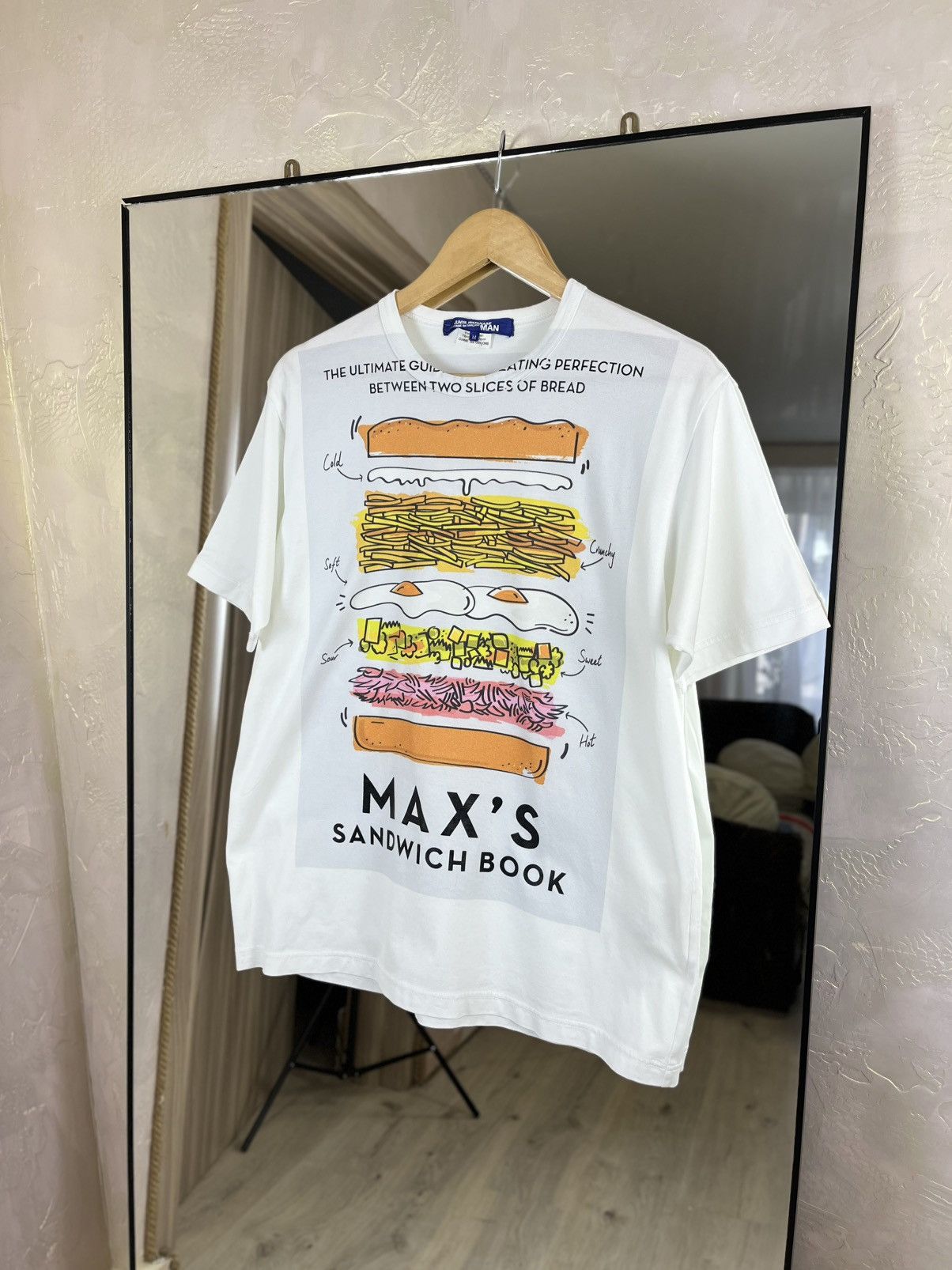 Comme des Garcons Comme des Garçons Junya Watanabe MAN Max's Sandwich Tee Size US M / EU 48-50 / 2 - 1 Thumbnail