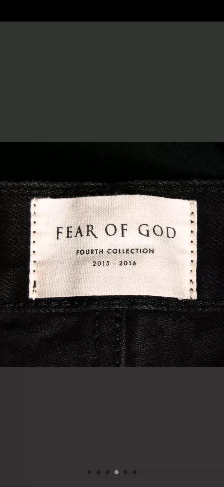 Fear of God Fear of God Limited black jeans Size US 29 - 4 Thumbnail