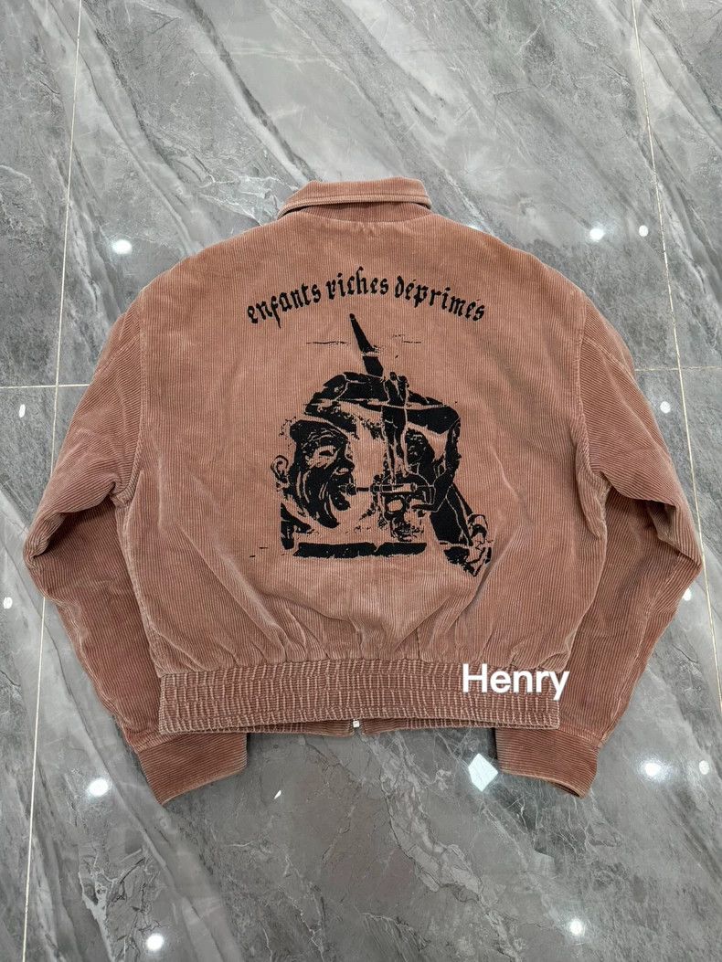 Enfants Riches Deprimes Enfants Riches Déprimés 24FW lotus pink velvet embroidered Size US XL / EU 56 / 4 - 6 Thumbnail