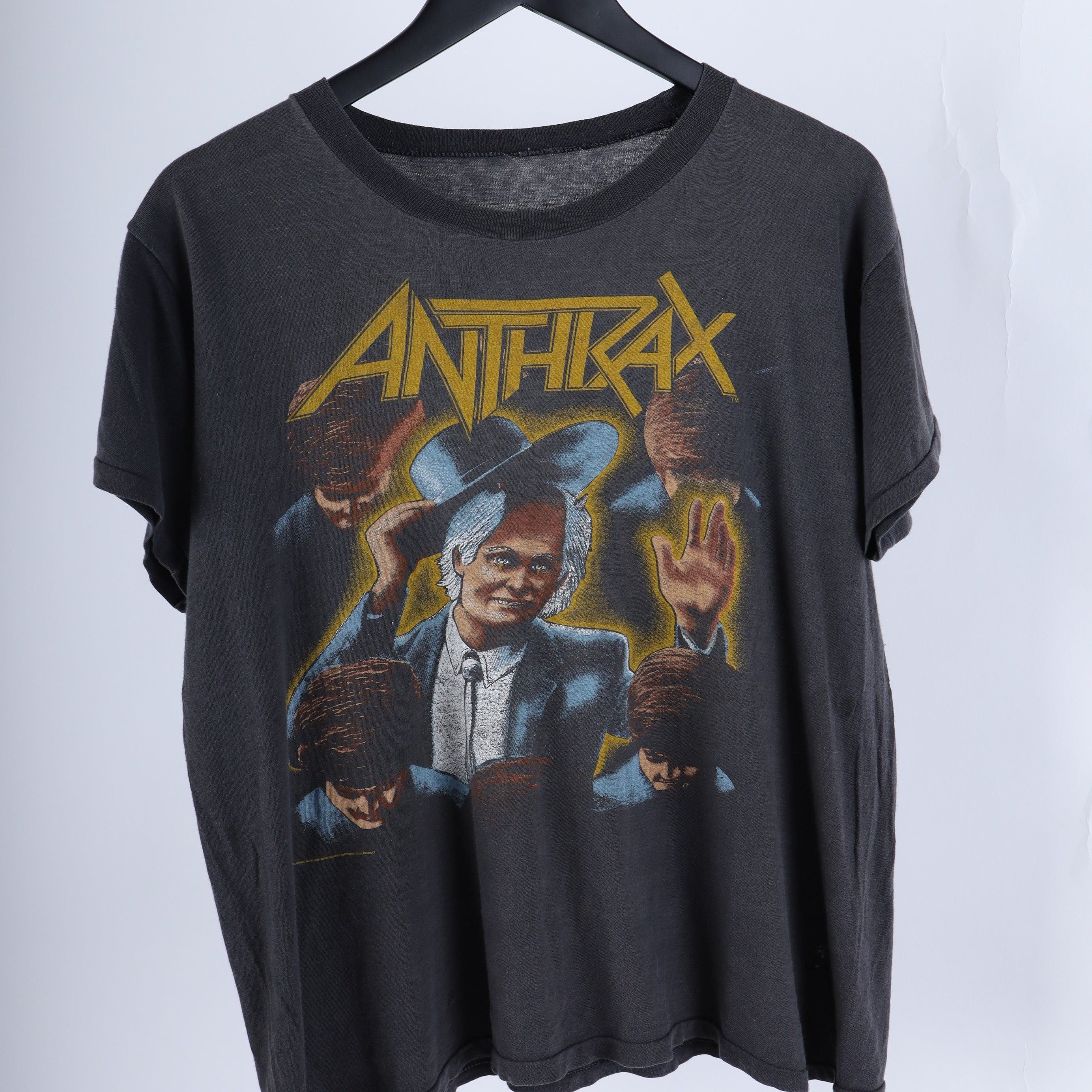 Vintage VINTAGE ANTHIRAX TEE Size US M / EU 48-50 / 2 - 5 Thumbnail