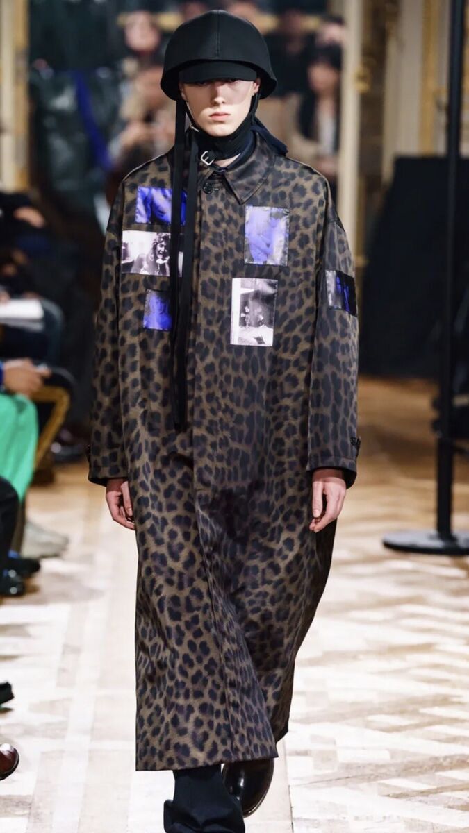 Designer × Raf Simons × Raf by Raf Simons RAF SIMONS ANIMAL PRINT COAT TRENCH COAT AW’19 Size US M / EU 48-50 / 2 - 7 Thumbnail