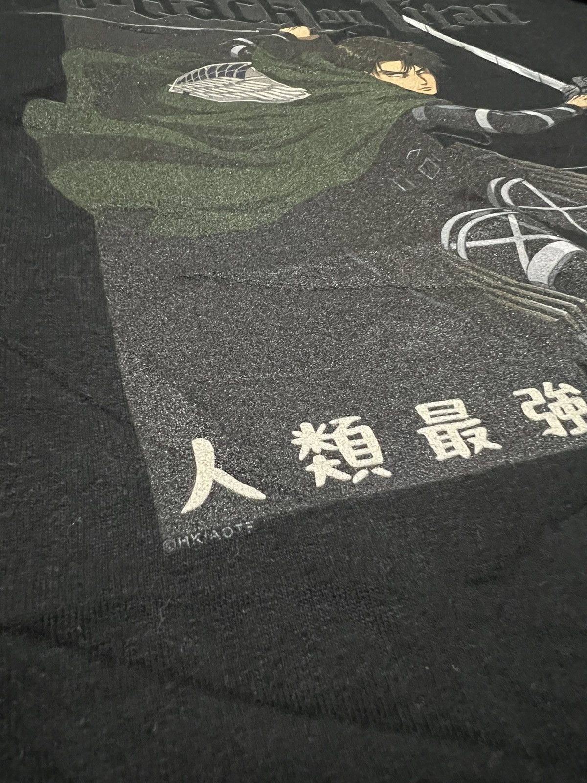 Anime × Japanese Brand × Vintage Vintage Levi Ackerman Attack on Titan 🇯🇵 Manga Hoodie Size US M / EU 48-50 / 2 - 4 Thumbnail