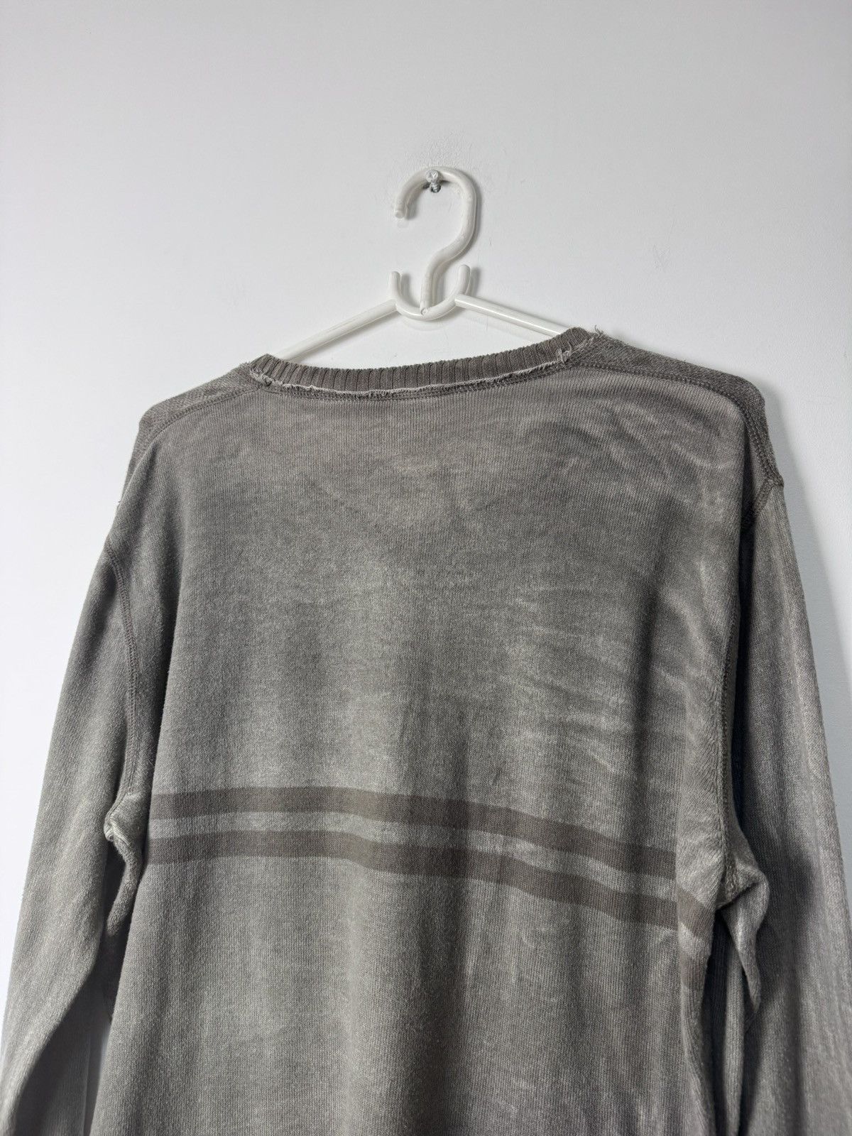 Diesel Diesel Y2K Distressed Crest Knit Sweater 00s Vintage Archive Size US L / EU 52-54 / 3 - 9 Thumbnail