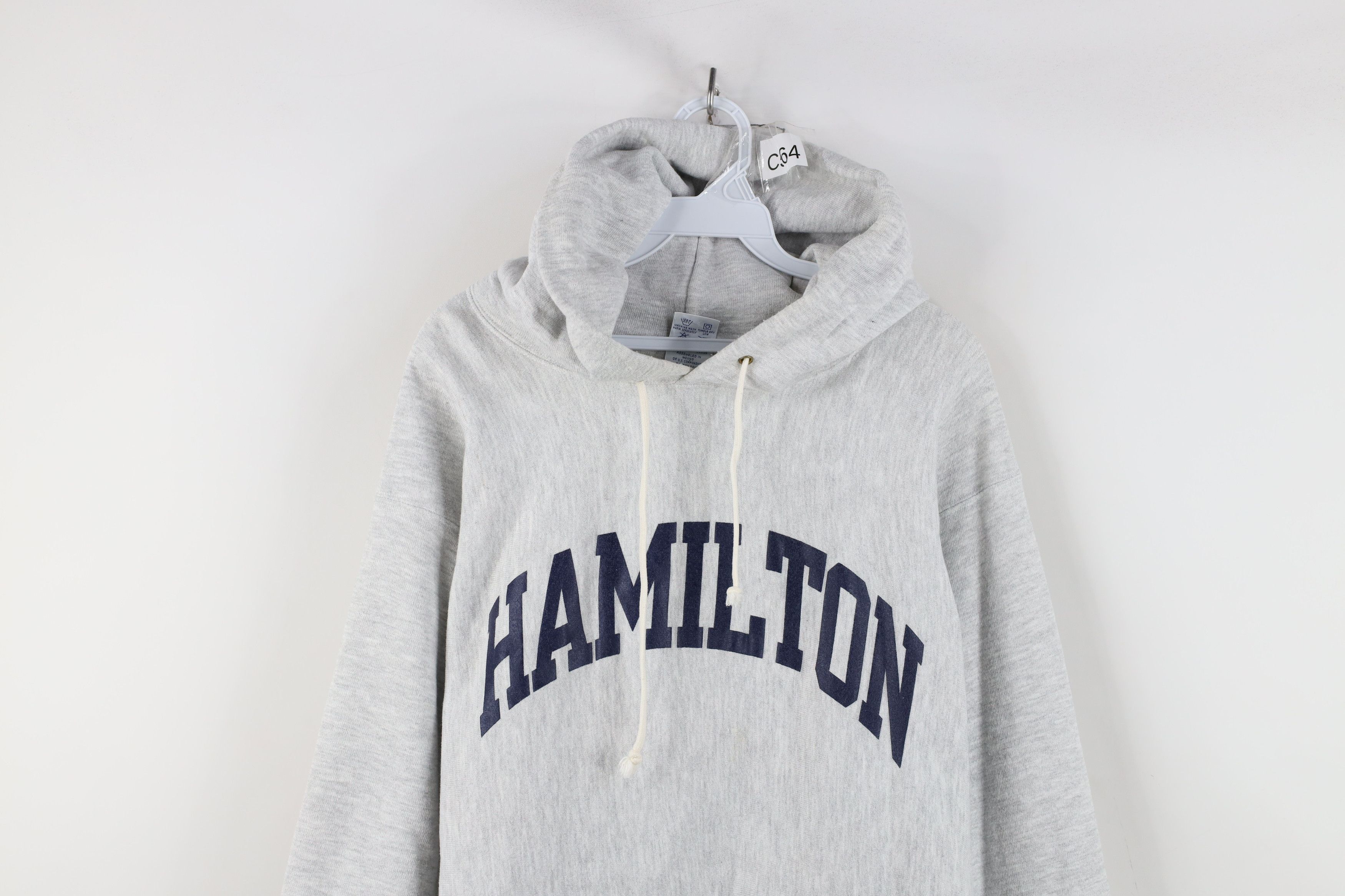 Champion × Vintage Vintage 80s Champion Reverse Weave Sweatshirt Heather Gray Size US XL / EU 56 / 4 - 2 Thumbnail