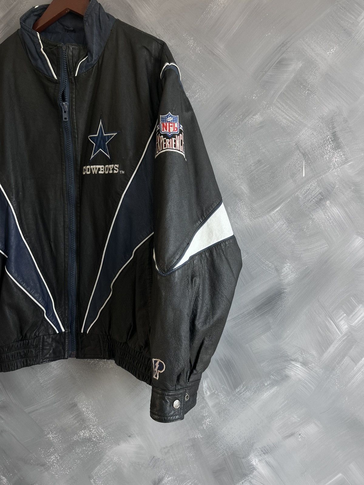 Pro Player Vntg Super Rare Plo Player Daniel Young Cowboys Leather Size US XL / EU 56 / 4 - 3 Thumbnail