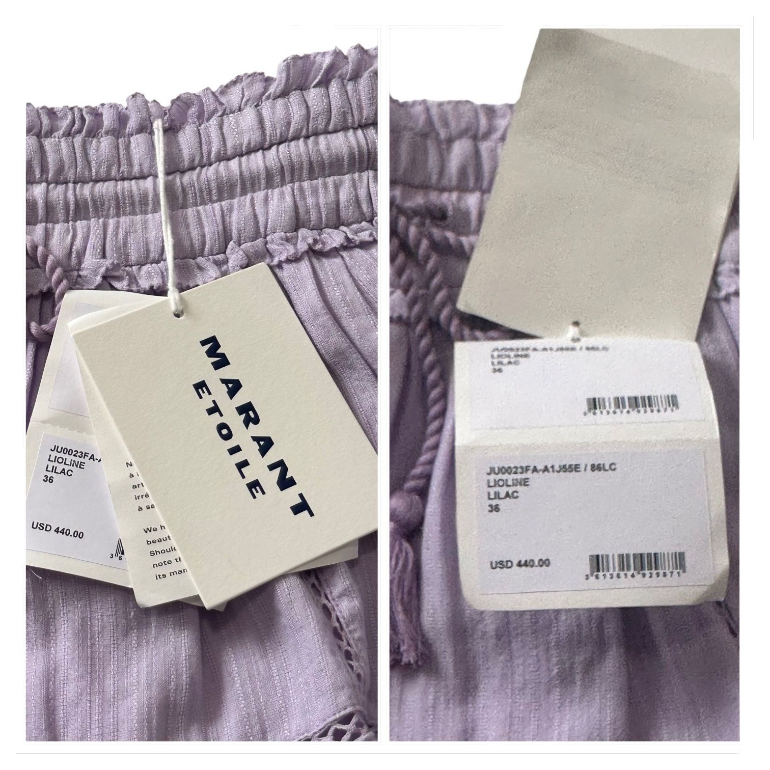 Isabel Marant Etoile Isabel Marant Etoile Lioline cotton-blend miniskirt, Size F Size 26" / US 2 / IT 38 - 4 Thumbnail