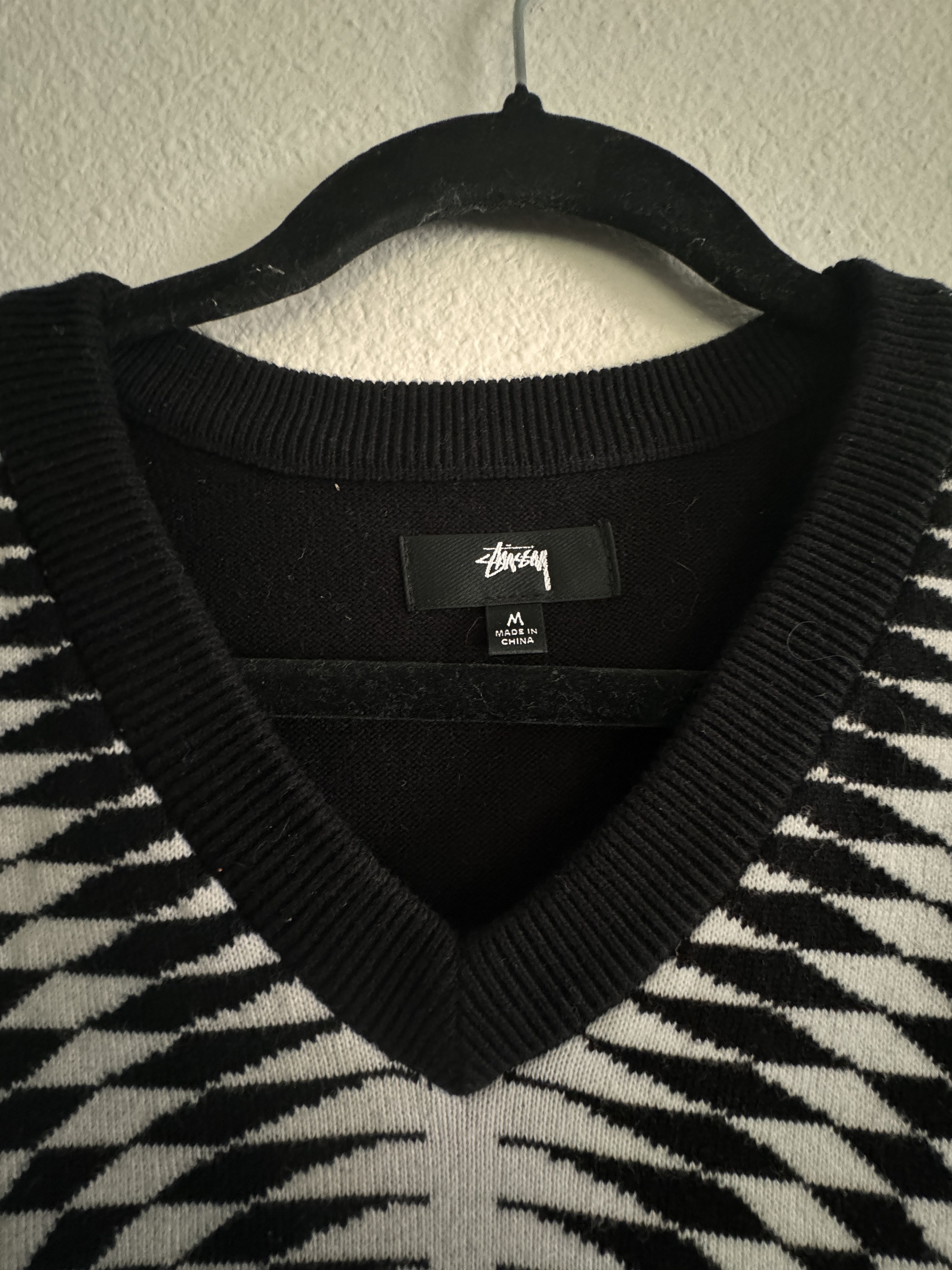 Stussy Stüssy Psychedelic Check Vest Size US M / EU 48-50 / 2 - 3 Thumbnail