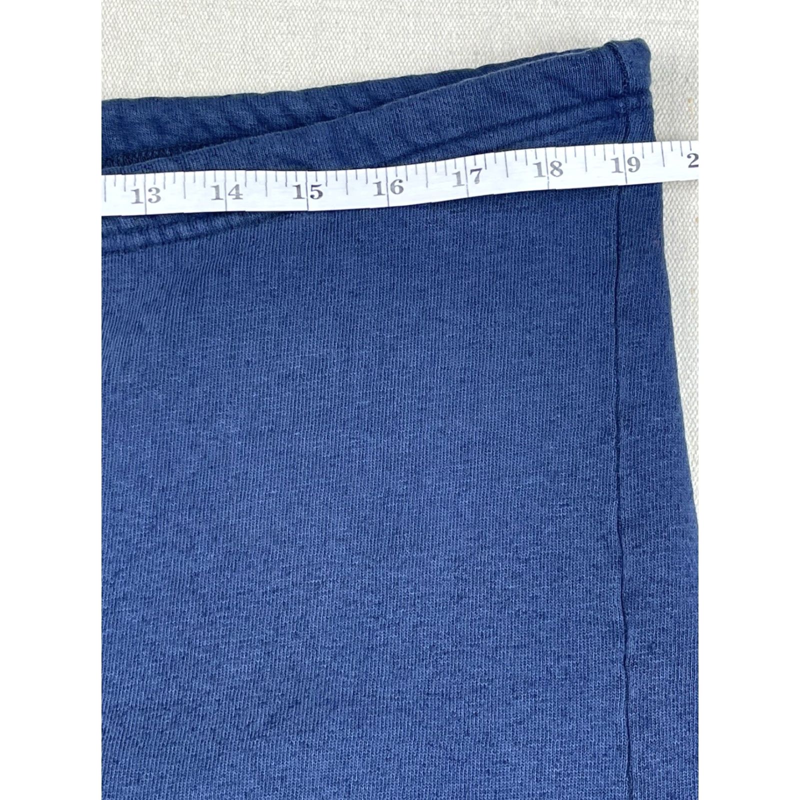 Champion VINTAGE Champion Sweatpants Mens Pants Regular Inseam 32 Navy Blue 90s Gym Activewear University 70s College School Sports Basketball Football Size US 31 - 5 Thumbnail
