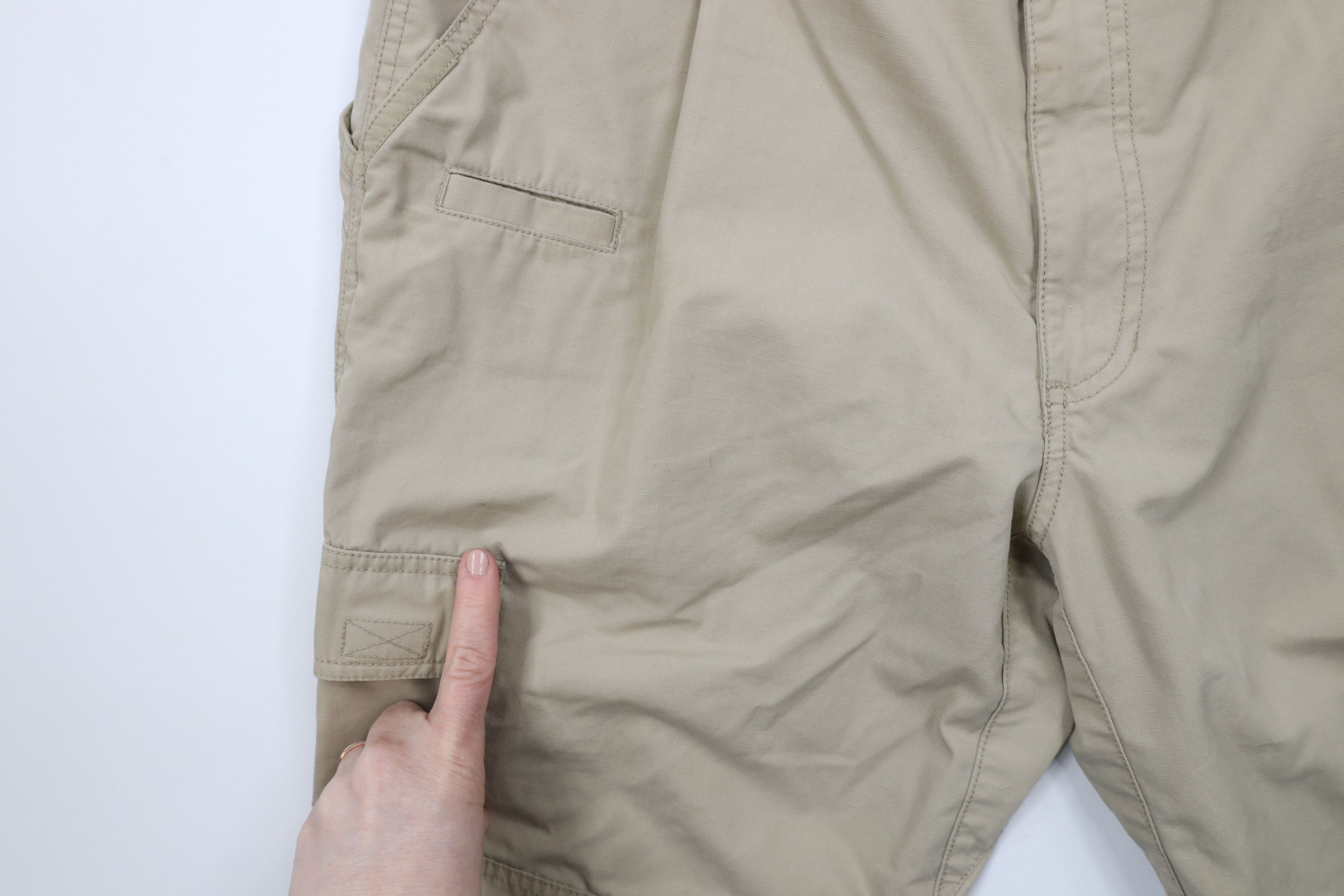 Vintage 5.11 Tactical Series Pro Double Knee Wide Leg Cargo Pants Size US 36 / EU 52 - 6 Thumbnail