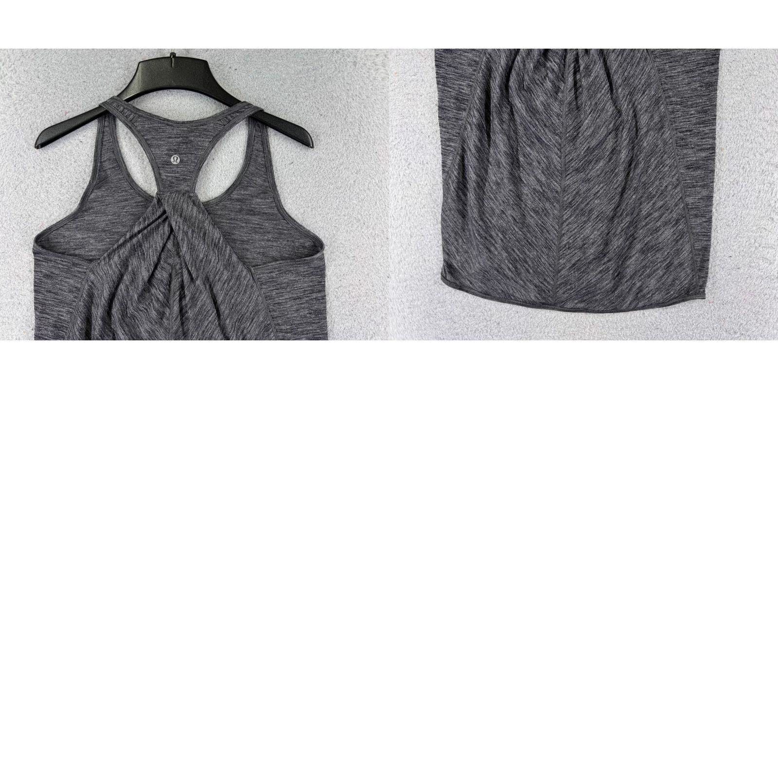 Lululemon Lululemon Shirt Women 4 Gray Essential Tank Yoga Luon Fabric Racerback W1AZOS Tank Sleeveless Gray Womens Regular XS-XL? Wait. Size S / US 4 / IT 40 - 9 Thumbnail
