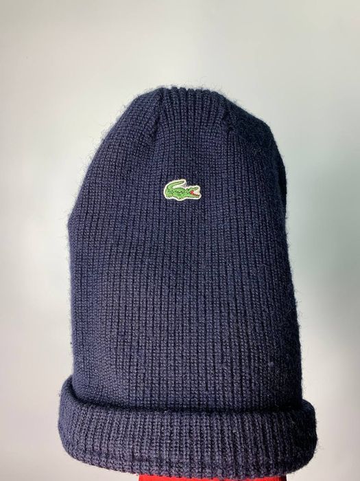 Lacoste Logo Embroidered Beanie - Farfetch