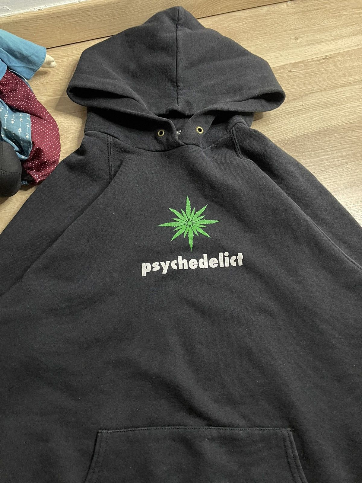 Vintage vintage screen stars psychedelict hoodie 90s boxy Size US L / EU 52-54 / 3 - 2 Thumbnail